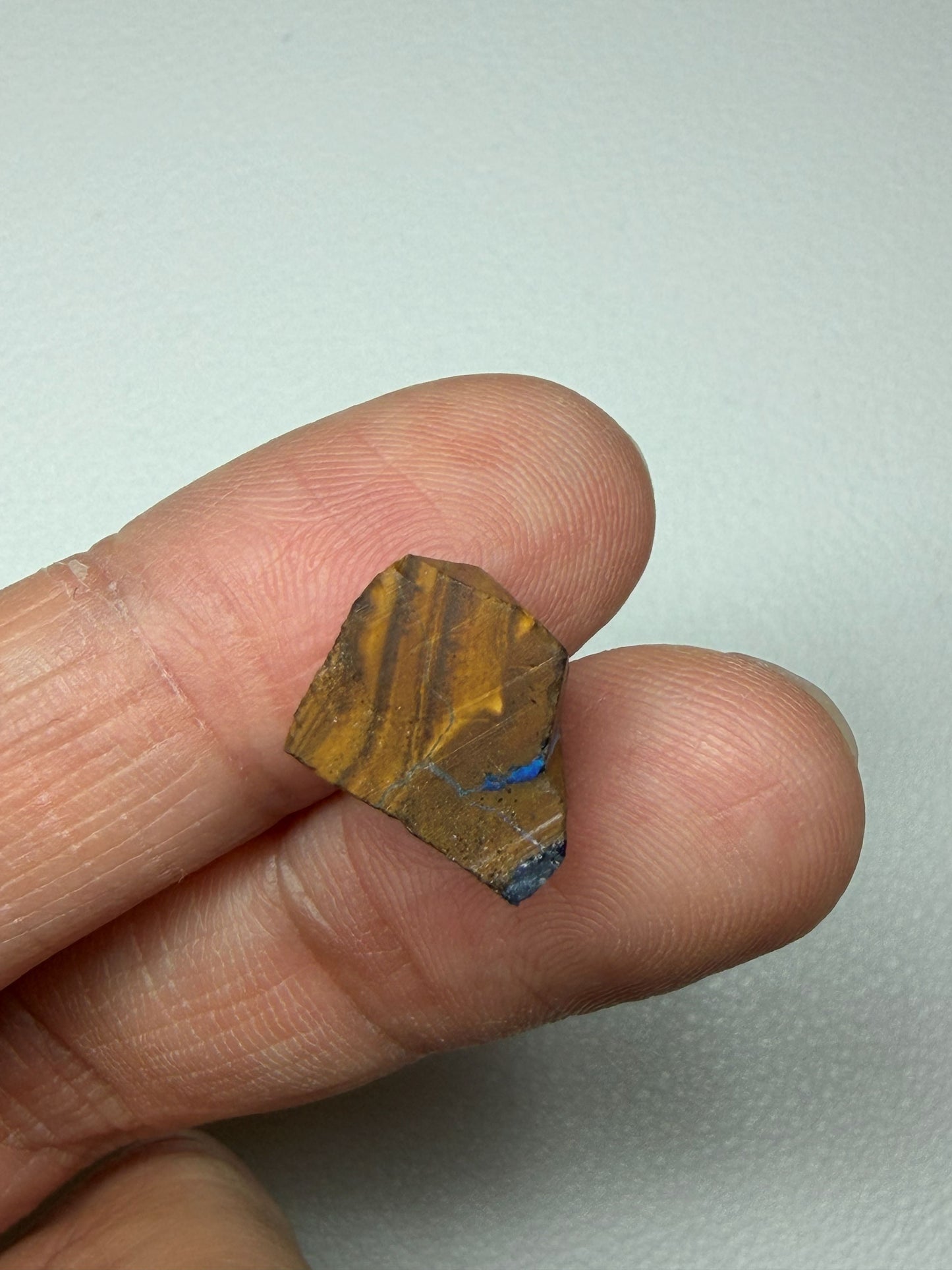 Gem Boulder Opal Natural Single Split. 7.85 Ct