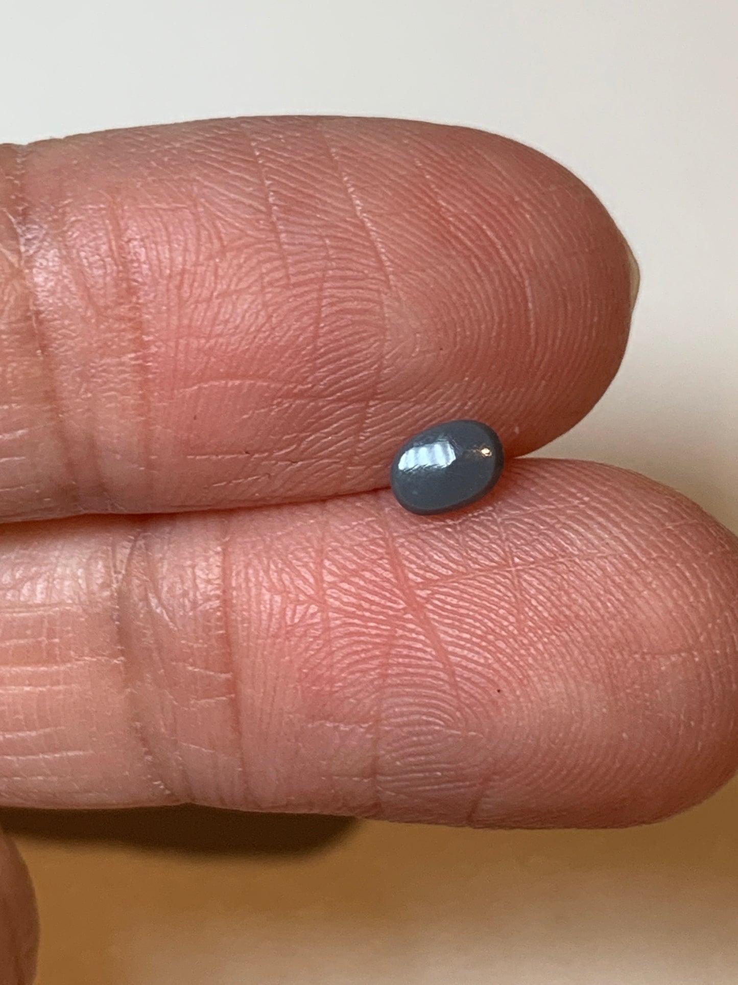 Sesame Surprise. Lightning Ridge Black Opal Pair. 0.37 Ct