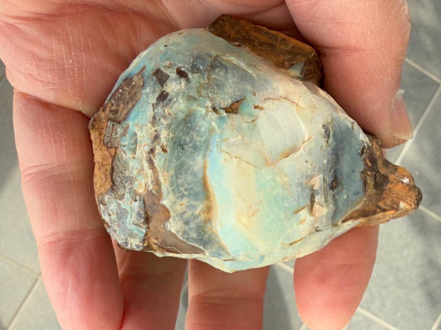 Gemstone Quality. Rough Boulder Opal. 288 Grams