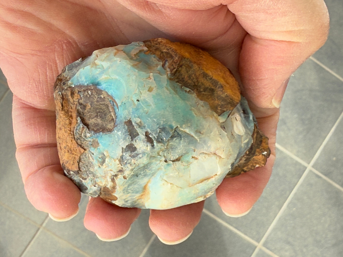 Gemstone Quality. Rough Boulder Opal. 288 Grams