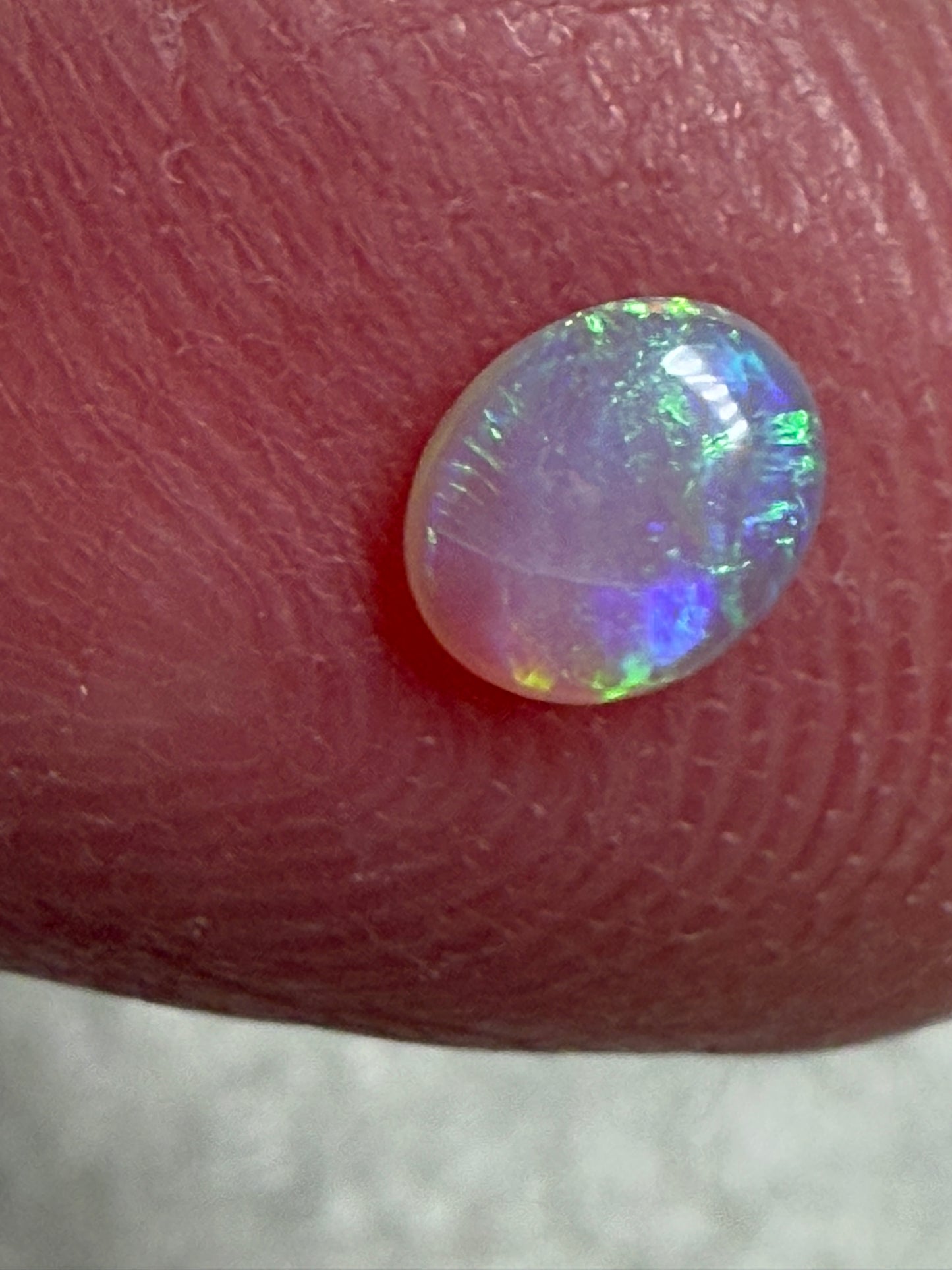 Low Price. Lightning Ridge Crystal Opal Pair. 0.45 Ct