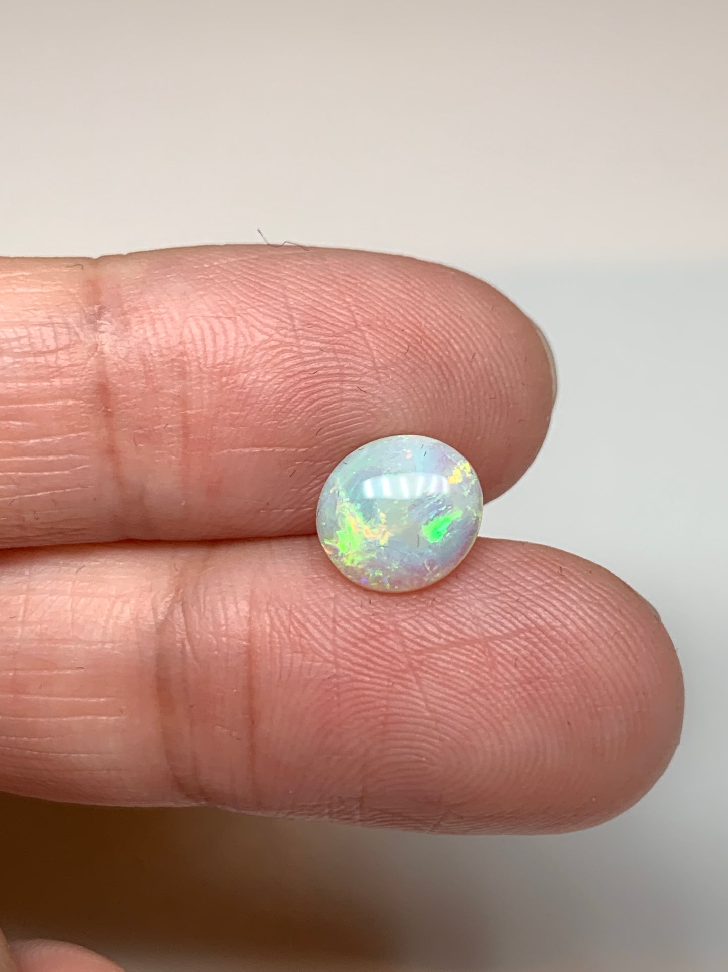 Orange Flames. Lightning Ridge Opal. 1.23 Ct