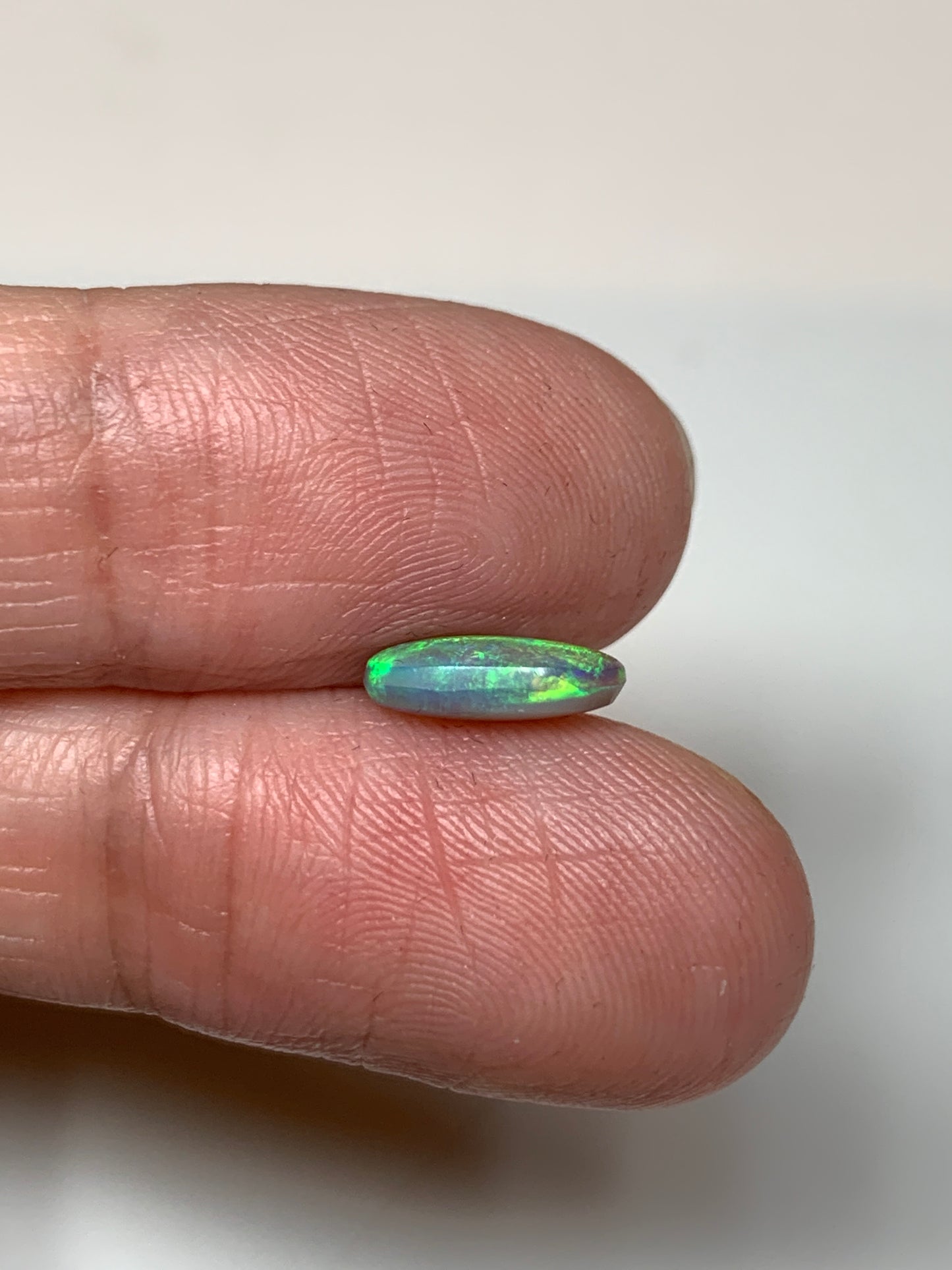 Shimmering Brush Strokes. Lightning Ridge Crystal Opal. 1.00 Ct
