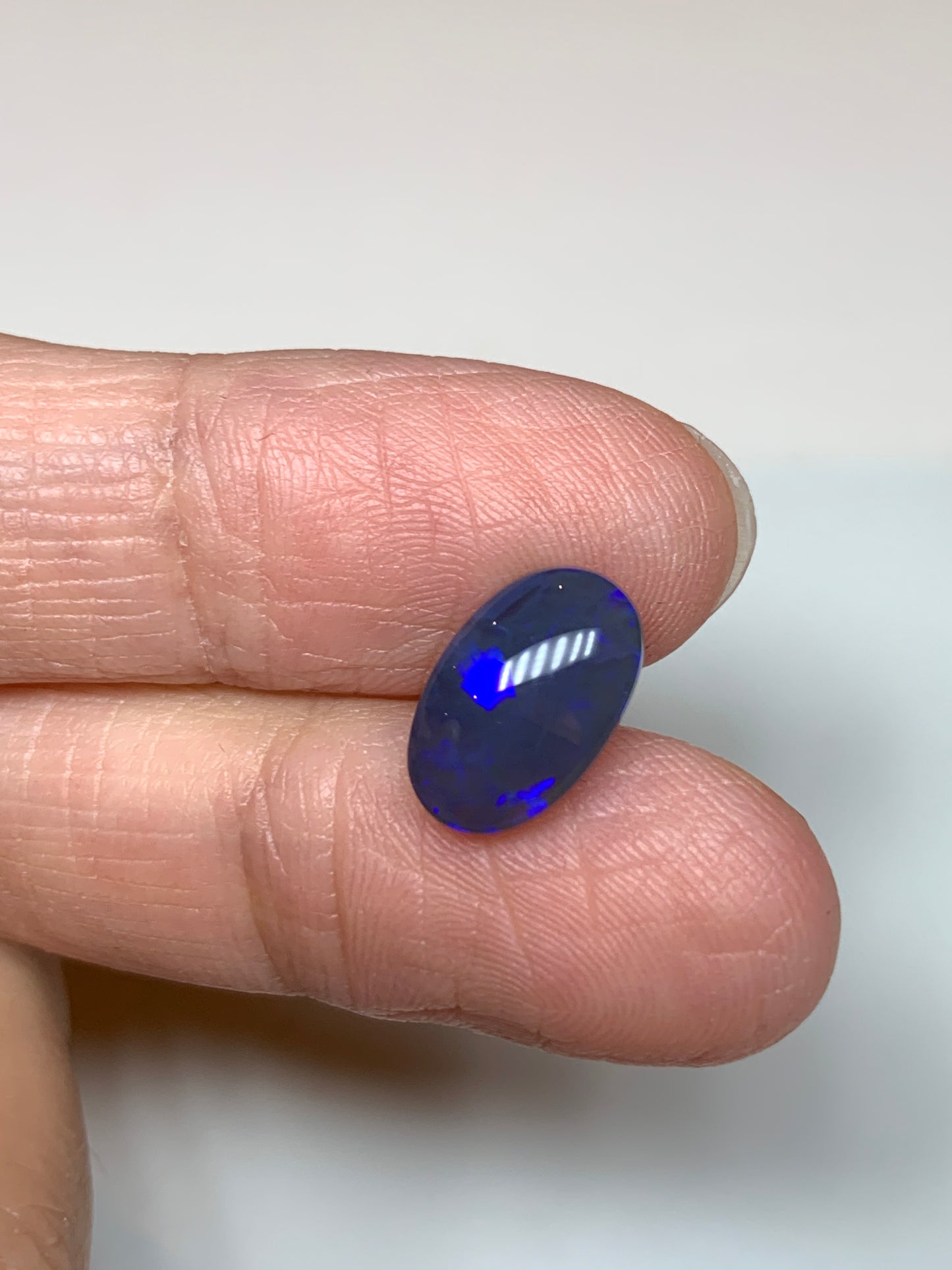Roman Purple. Lightning Ridge Black Opal. 2.89 Ct