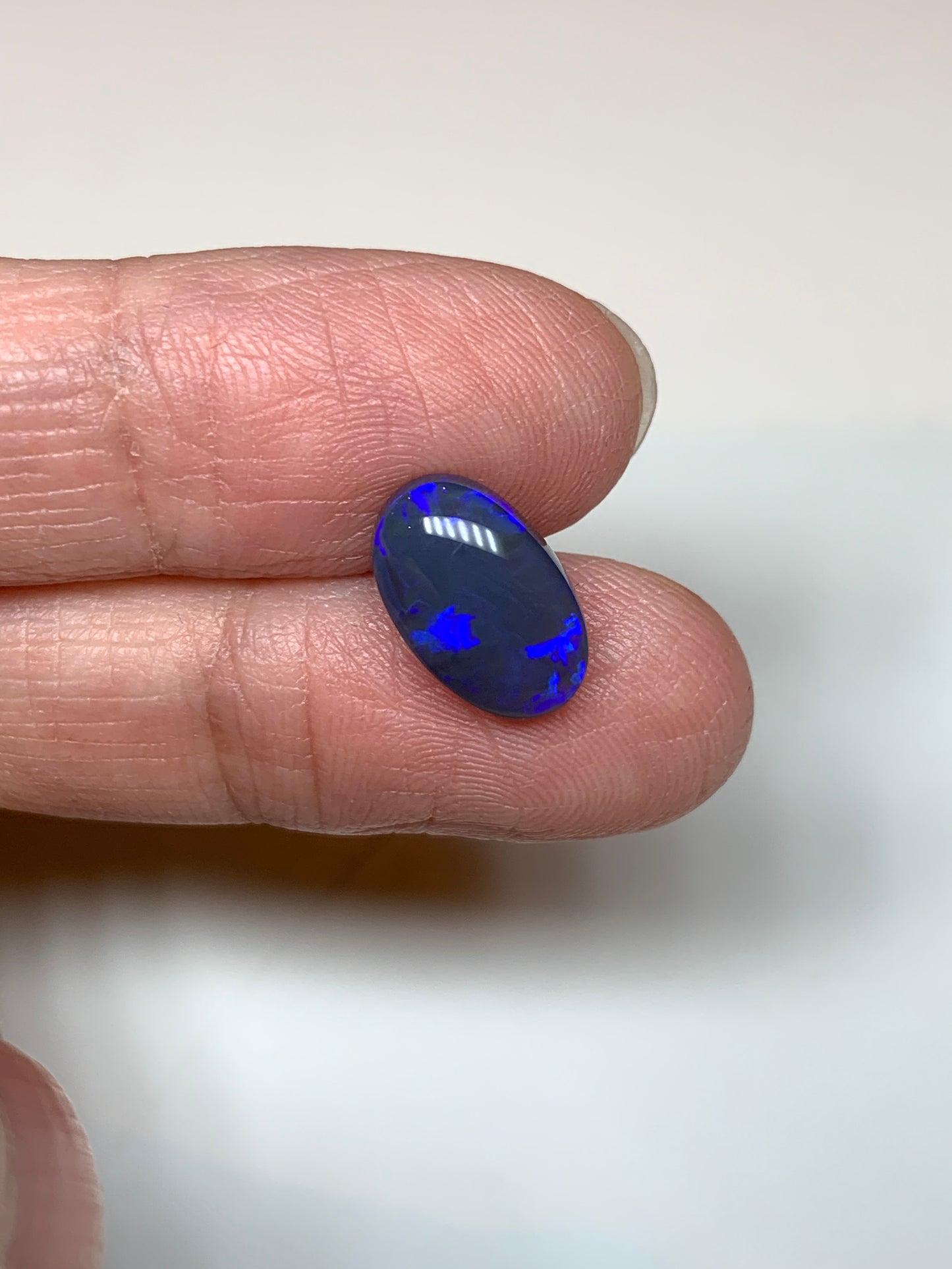 Roman Purple. Lightning Ridge Black Opal. 2.89 Ct