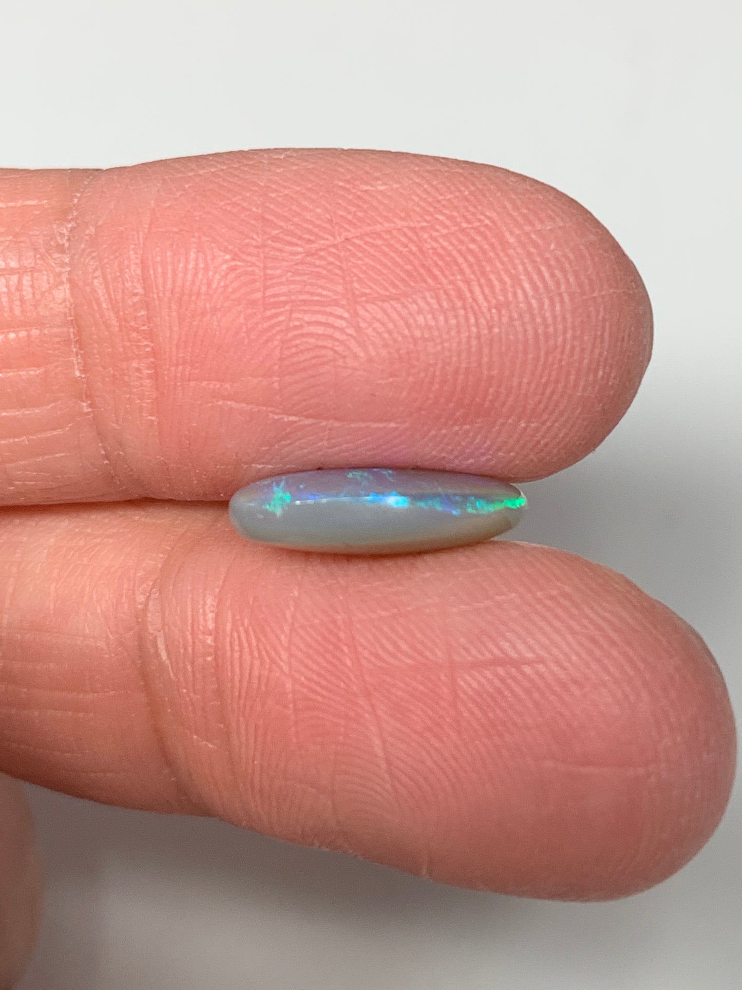 Swirling Green. Lightning Ridge Crystal Opal. 2.03 Ct