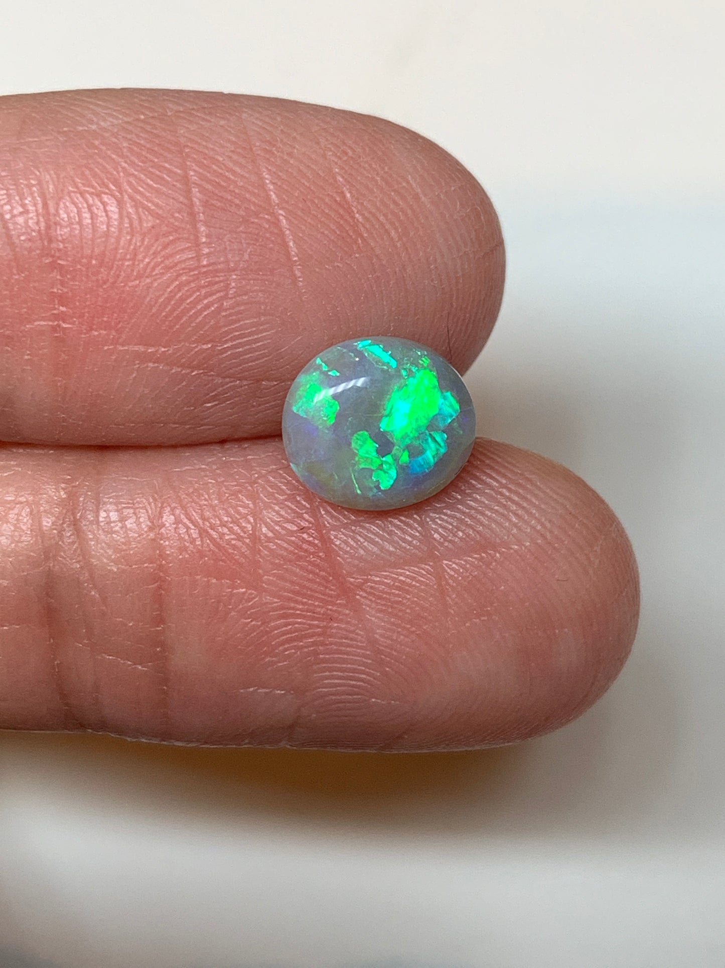 Block Pattern. Lightning Ridge Opal. 1.21 Ct