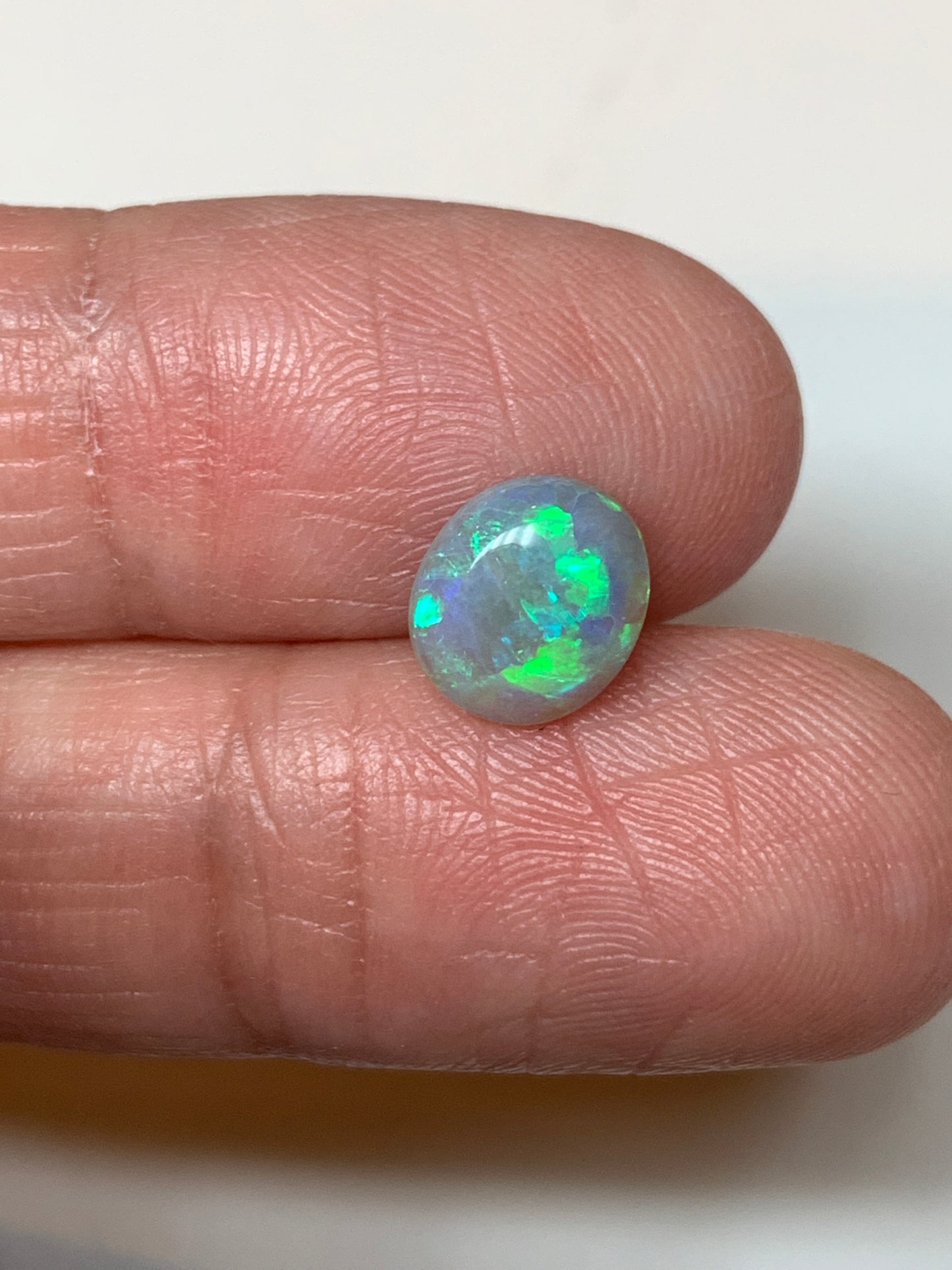 Block Pattern. Lightning Ridge Opal. 1.21 Ct