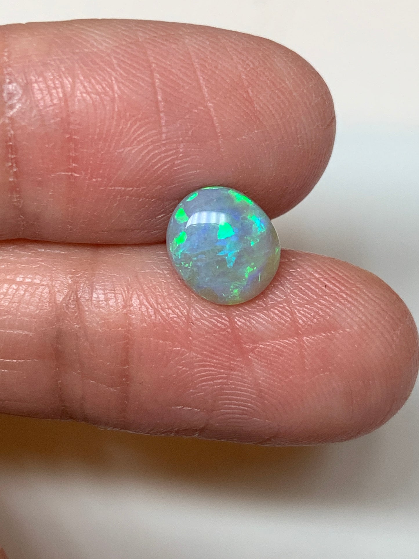 Block Pattern. Lightning Ridge Opal. 1.21 Ct