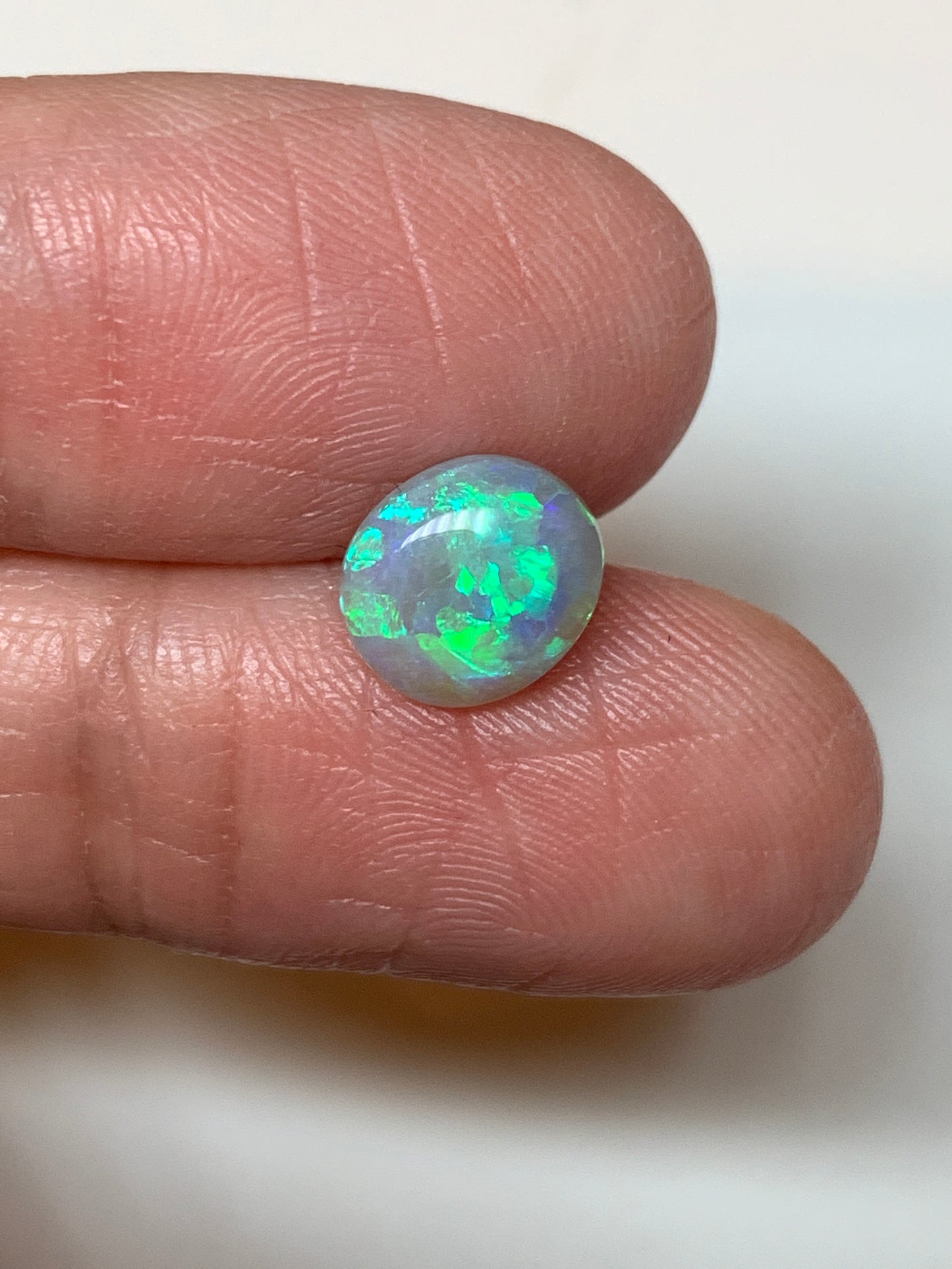 Block Pattern. Lightning Ridge Opal. 1.21 Ct