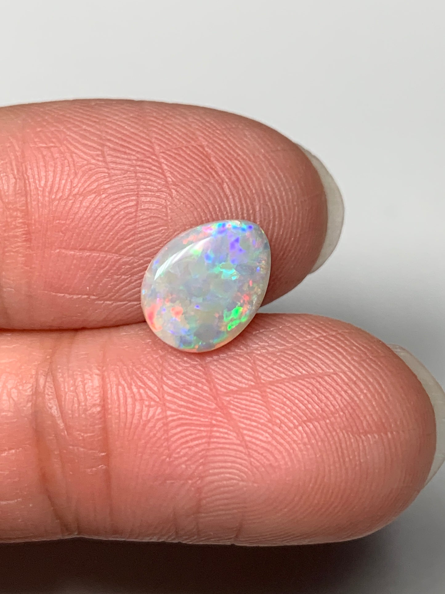 Red Delight. Lightning Ridge Opal. 1.23 Ct