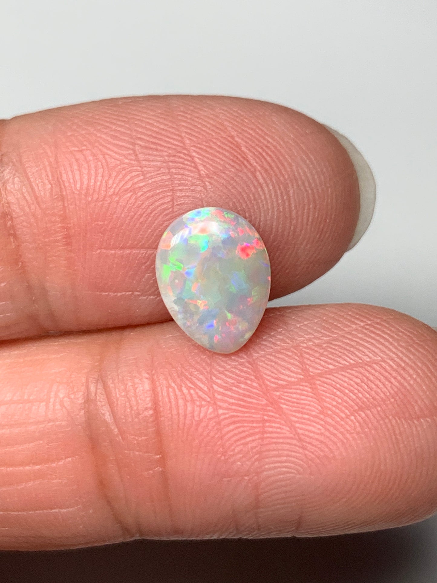 Red Delight. Lightning Ridge Opal. 1.23 Ct