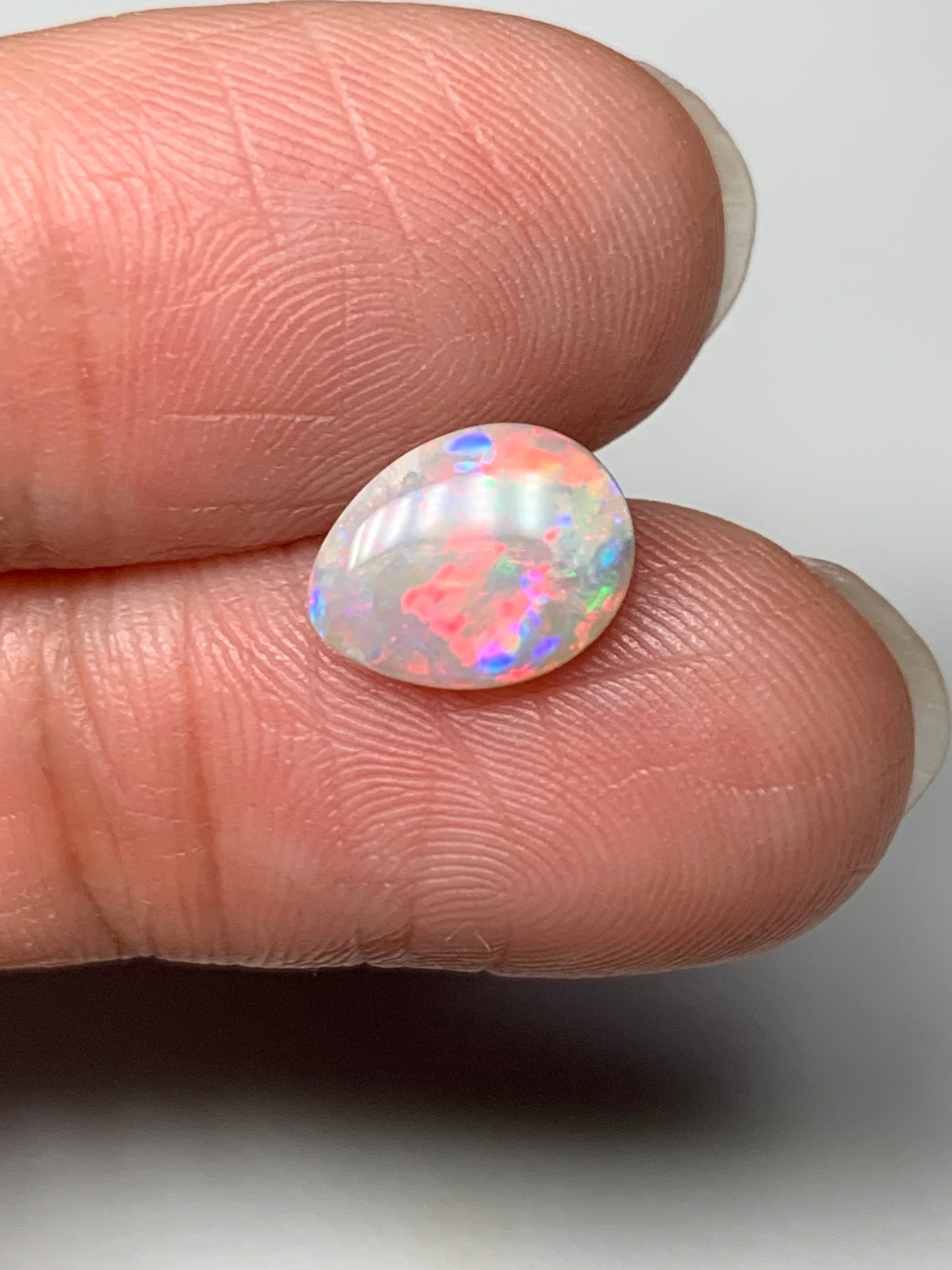 Red Delight. Lightning Ridge Opal. 1.23 Ct
