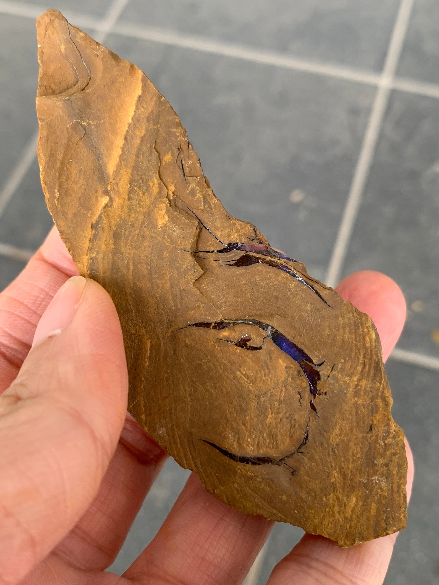 Take Five. Rough Boulder Opal Rocks. 357 Grams.