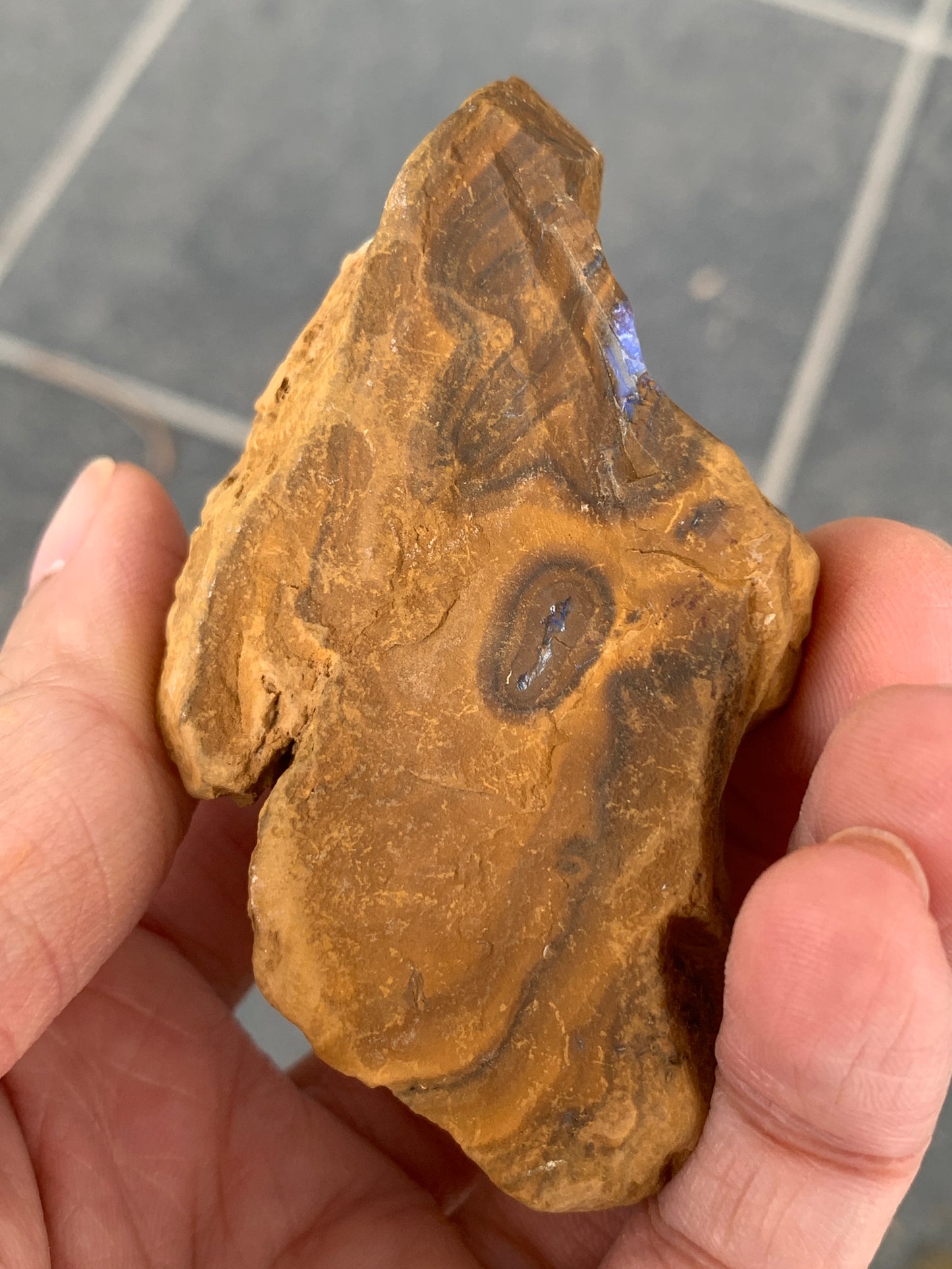 Take Five. Rough Boulder Opal Rocks. 357 Grams.