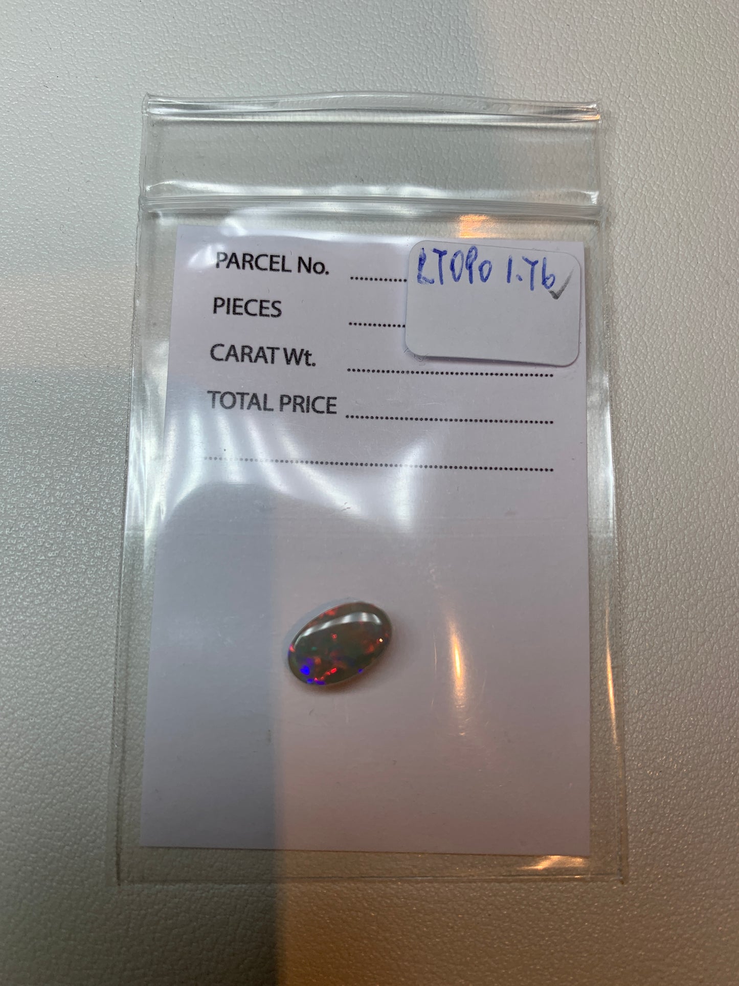 Sunrise. Lightning Ridge Opal. 1.76 Ct