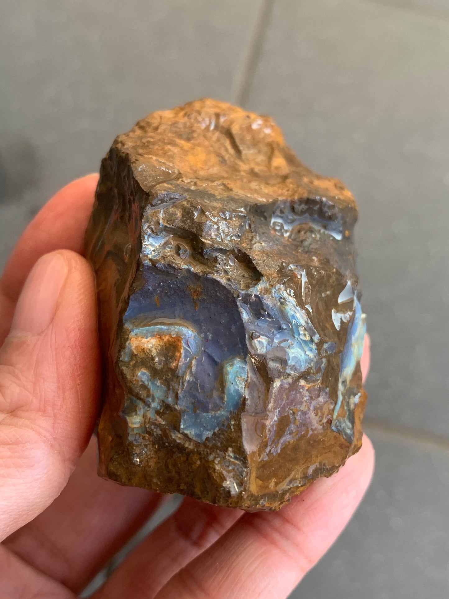 Great Starter Rock. Rough Boulder Opal. 144 Grams