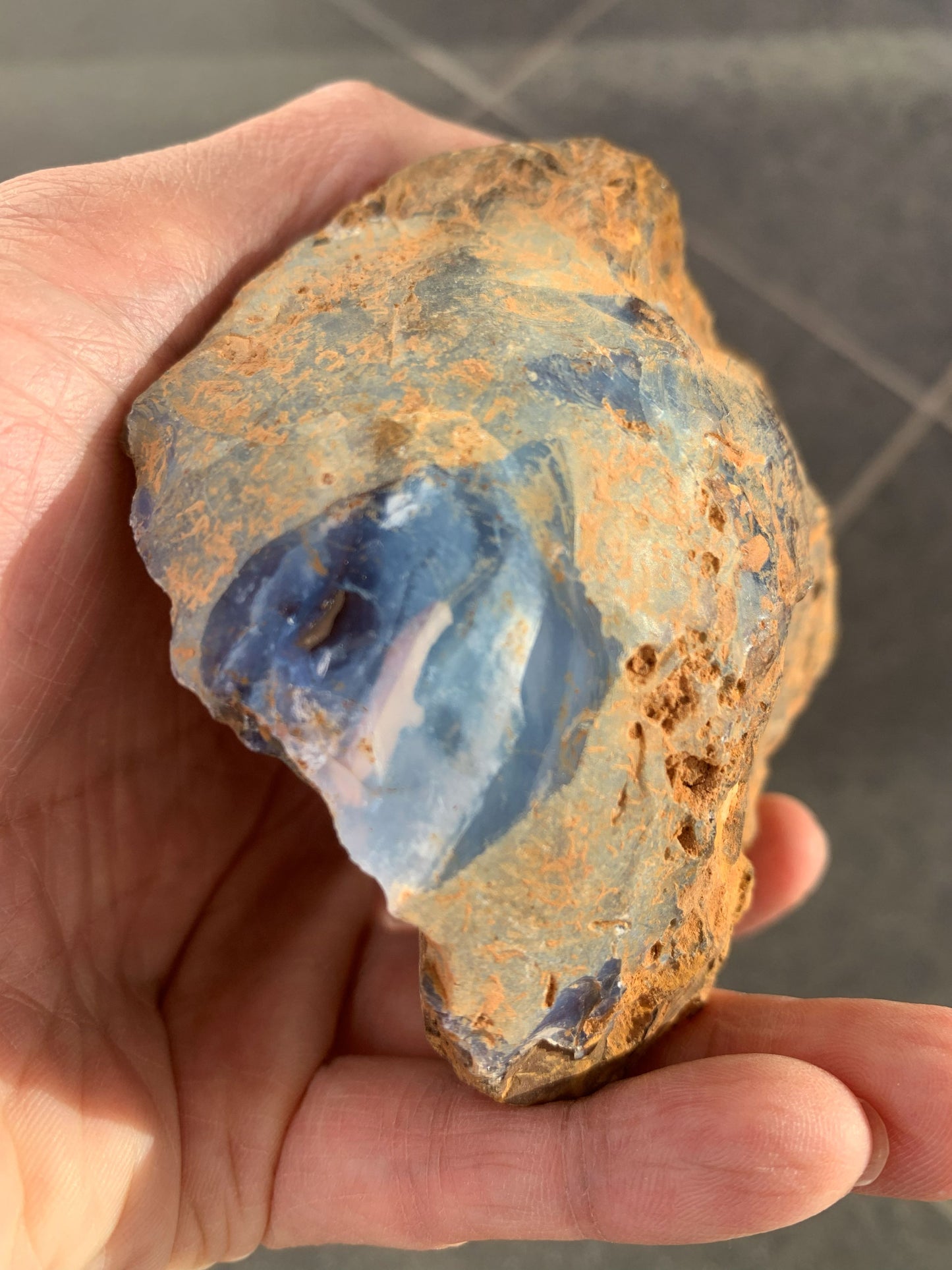 Starter Rock. Rough Boulder Opal Rock. 463 Grams.