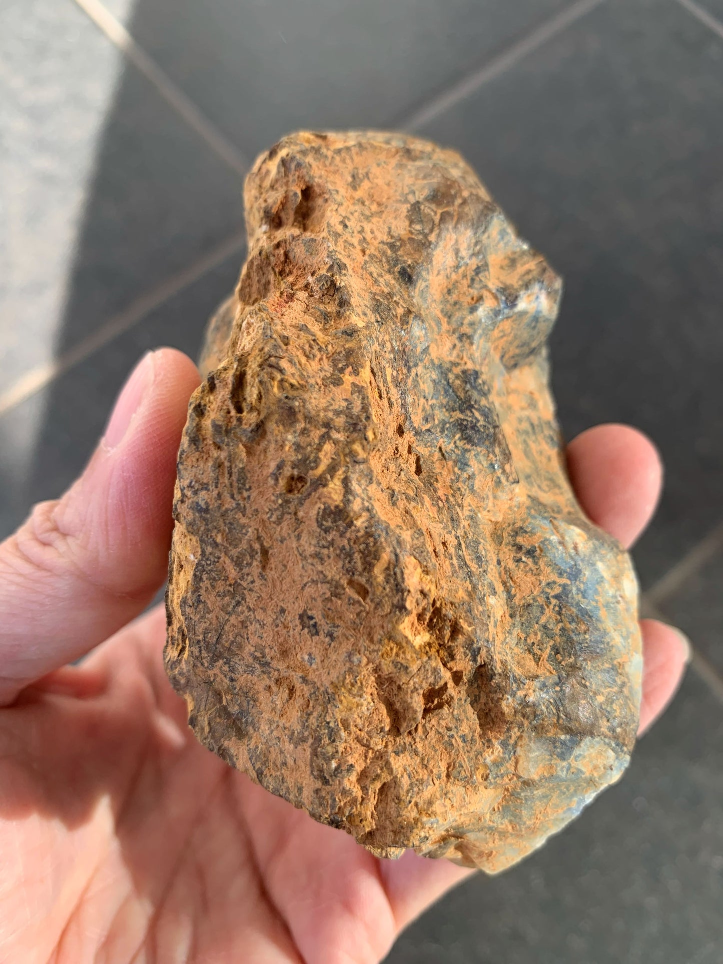 Starter Rock. Rough Boulder Opal Rock. 463 Grams.