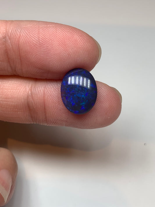 Classic Stone. Lightning Ridge Black Opal. 2.75 Ct