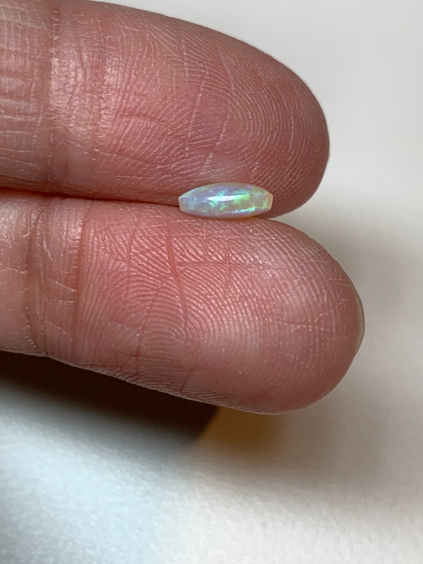Vivid Crystal Pair. Lightning Ridge Opals. 1.20 Ct