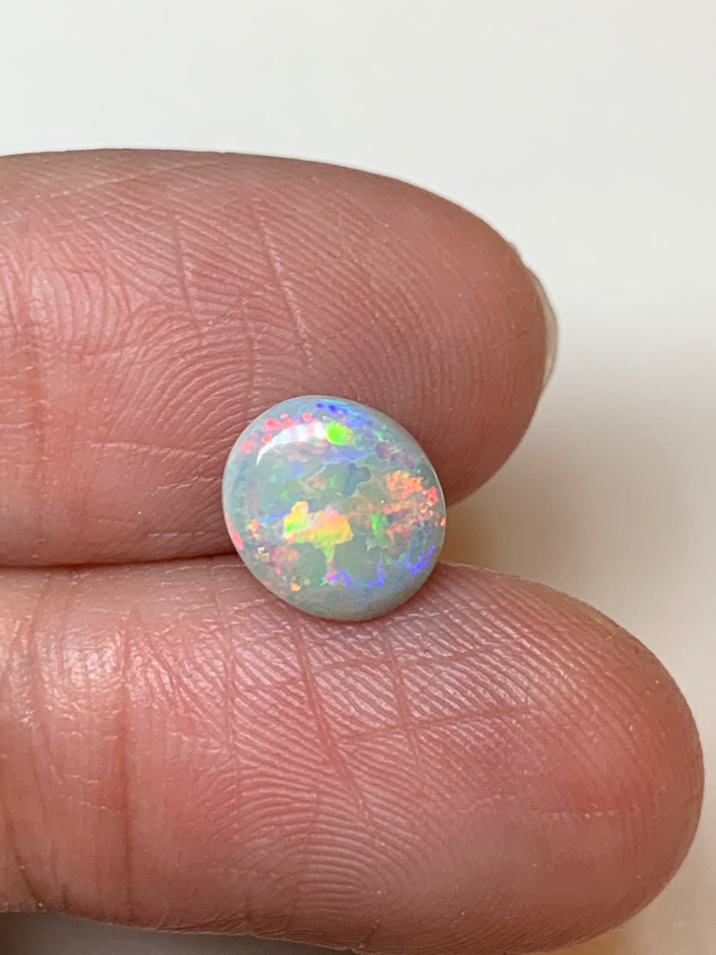Pastel Perfection. Lightning Ridge Solid Opal. 1.09 Ct