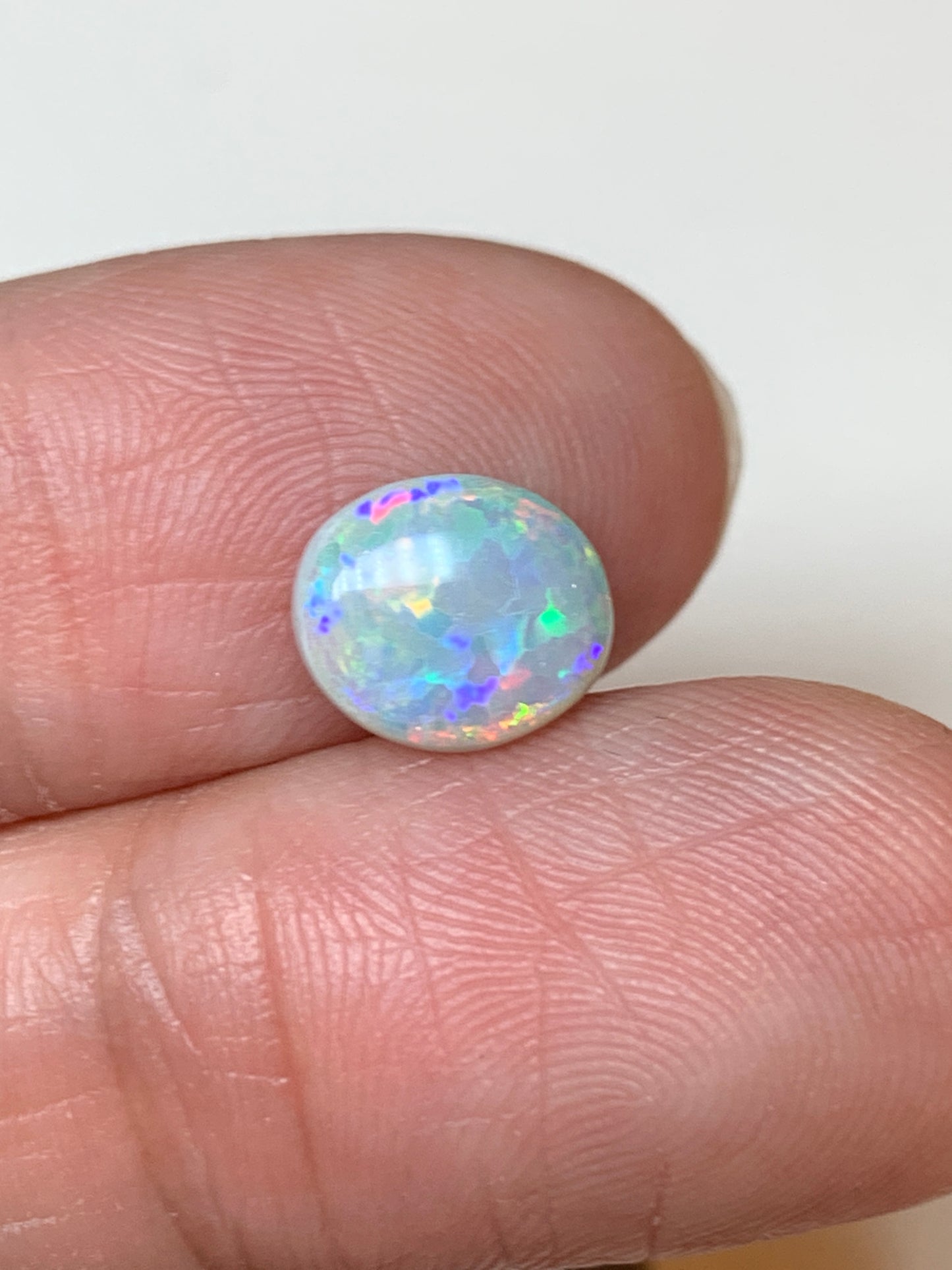 Pastel Perfection. Lightning Ridge Solid Opal. 1.09 Ct