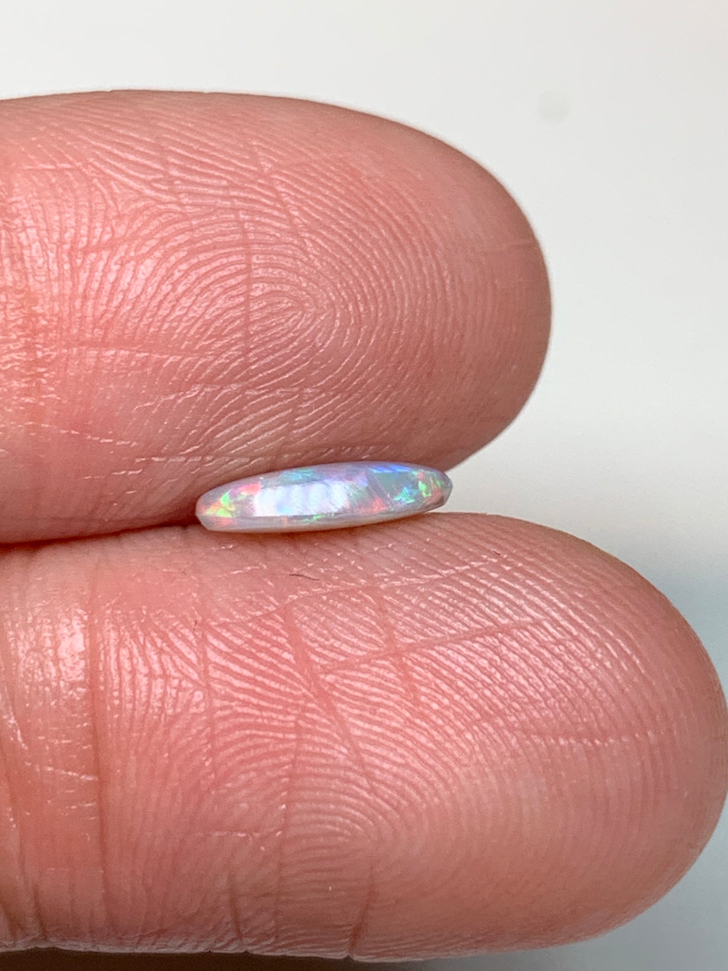 Pretty Flamingo. Lightning Ridge Solid Opal. 0.64 Ct