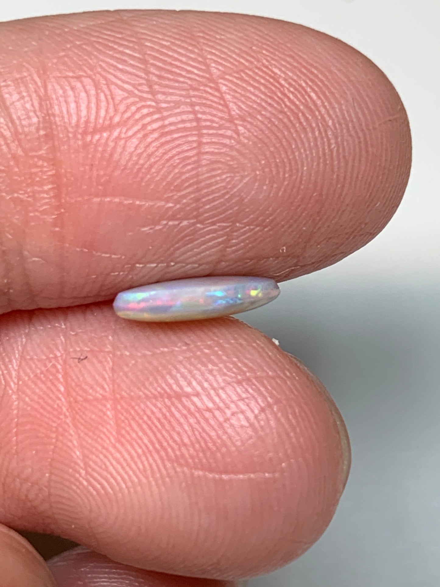 Pretty Flamingo. Lightning Ridge Solid Opal. 0.64 Ct