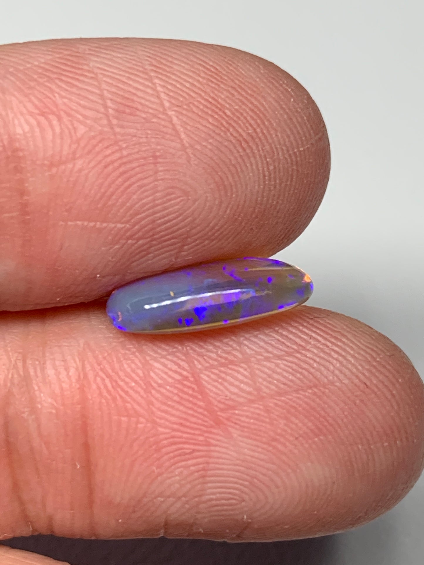 Crystal Splash. Lightning Ridge Solid Opal. 1.85 Ct