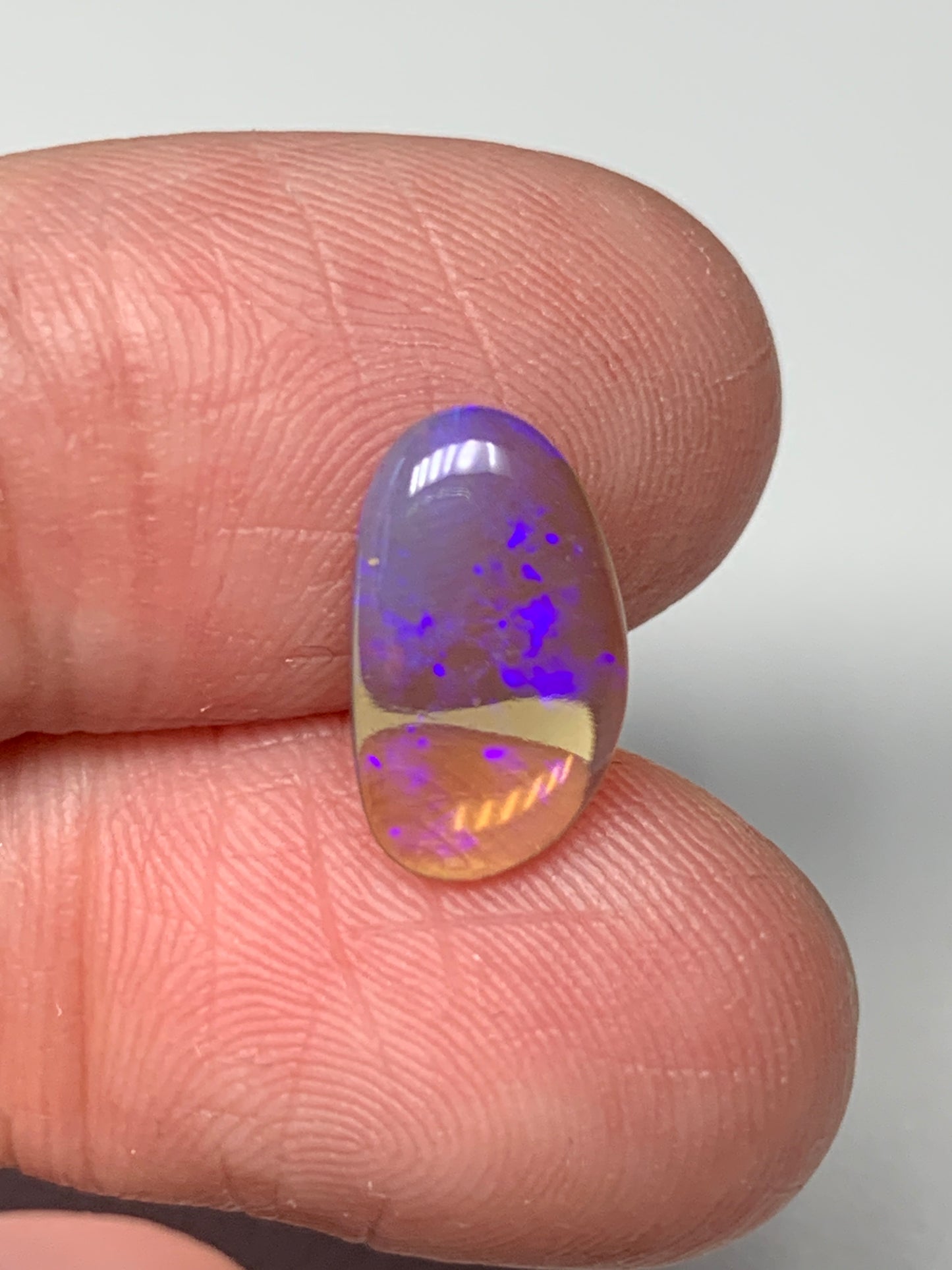 Crystal Splash. Lightning Ridge Solid Opal. 1.85 Ct