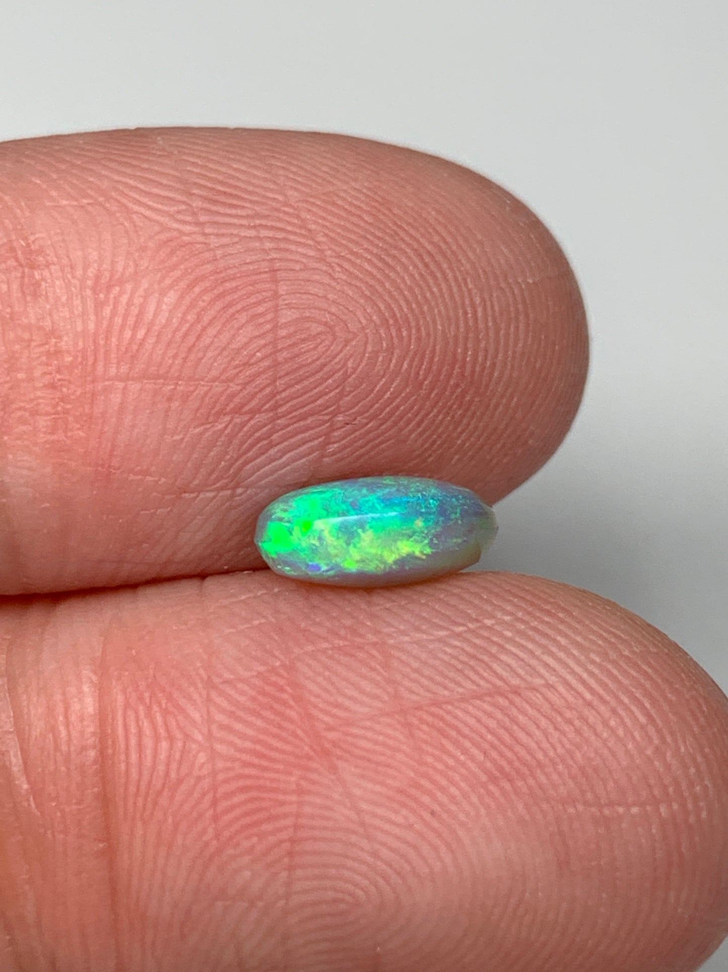 Aquarius. Lightning Ridge Solid Crystal Opal. 0.98 Ct
