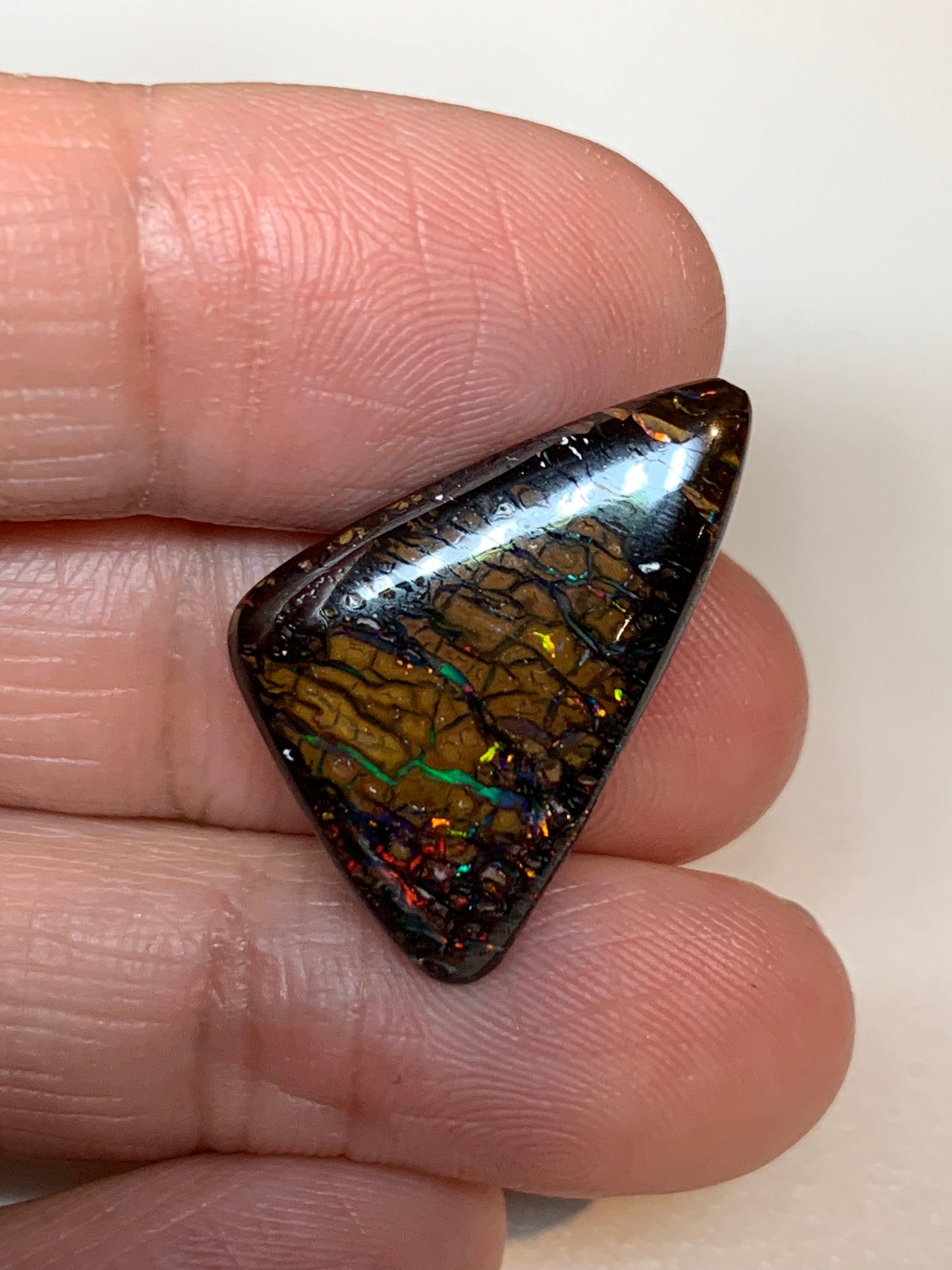 The Matrix. Solid Boulder Opal. 13.40 Ct
