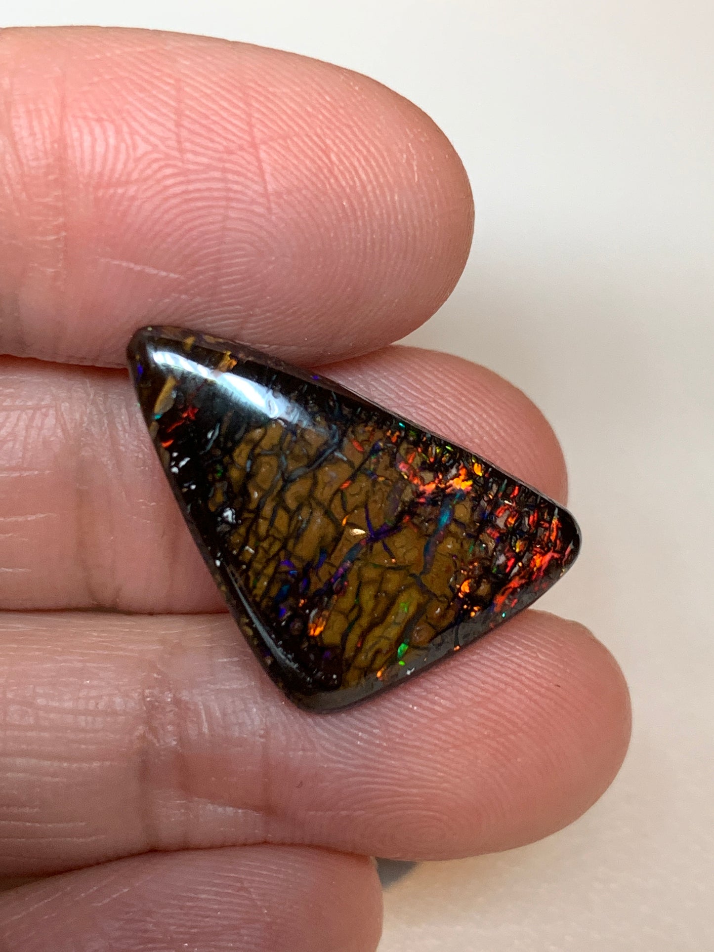 The Matrix. Solid Boulder Opal. 13.40 Ct
