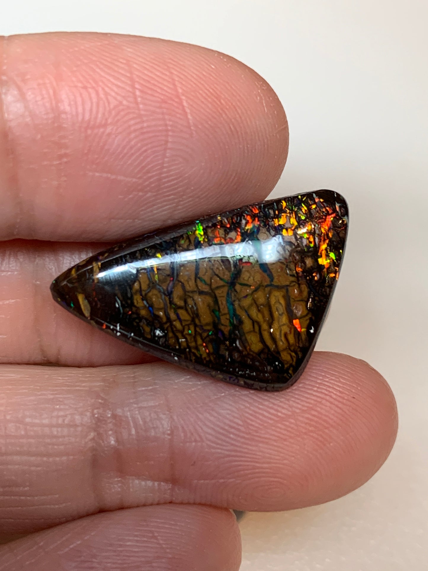 The Matrix. Solid Boulder Opal. 13.40 Ct