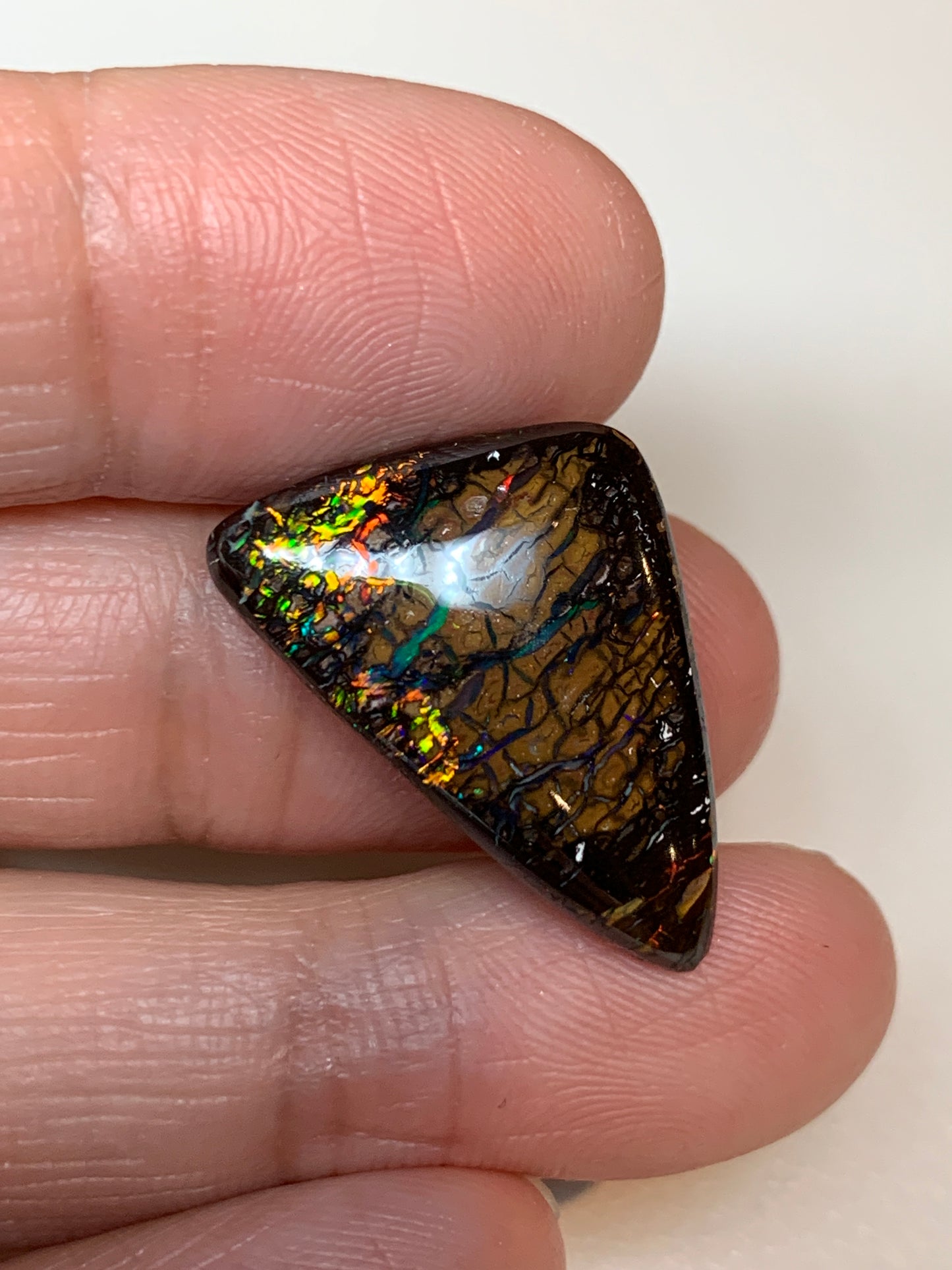 The Matrix. Solid Boulder Opal. 13.40 Ct