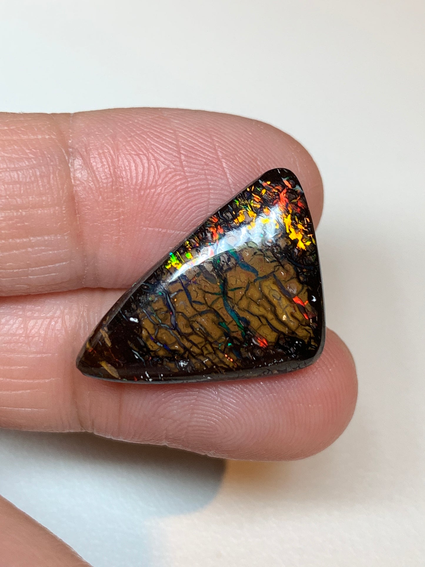 The Matrix. Solid Boulder Opal. 13.40 Ct