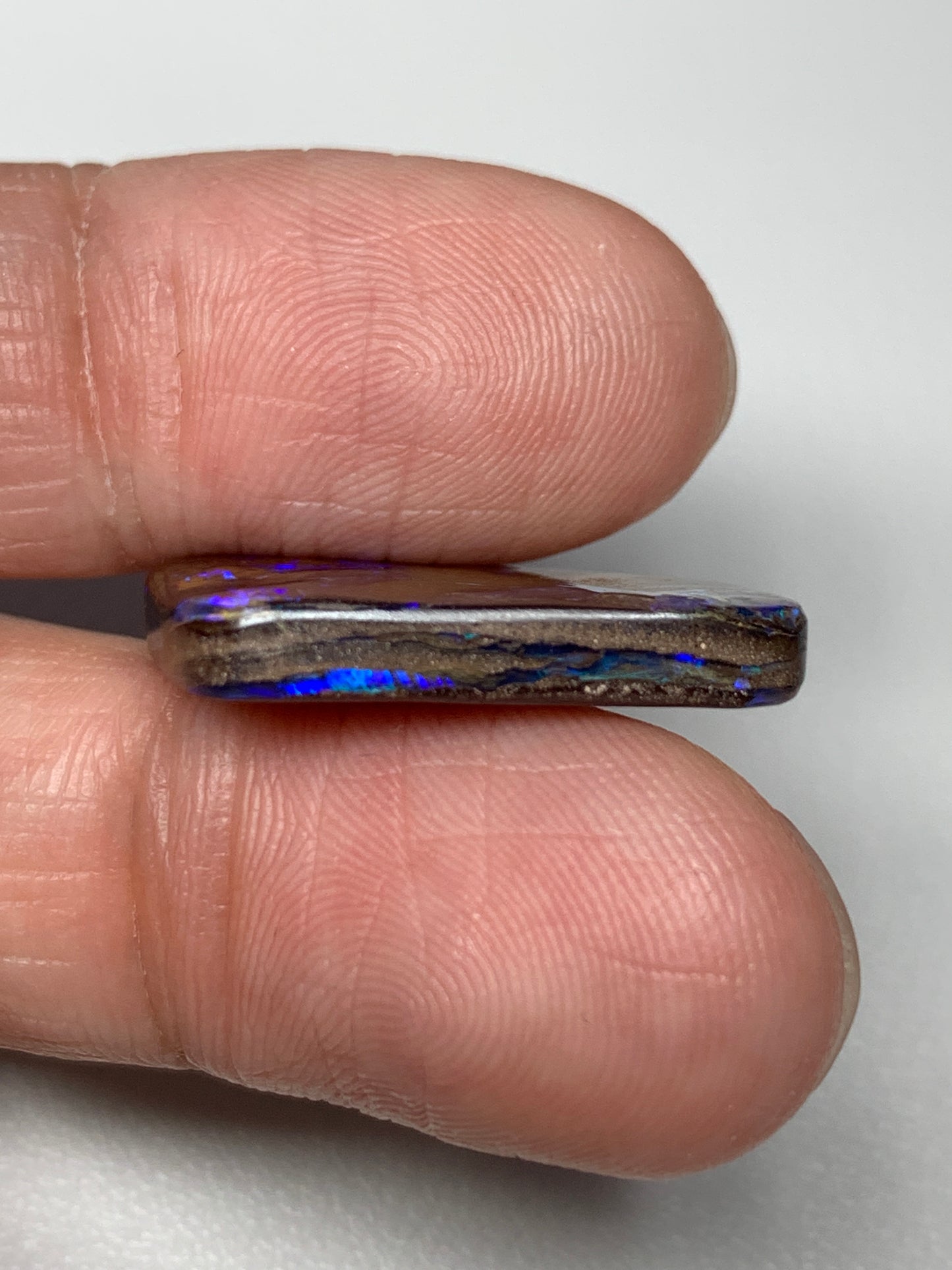 Earthy Tones. Solid Boulder Opal. 13.02 Ct