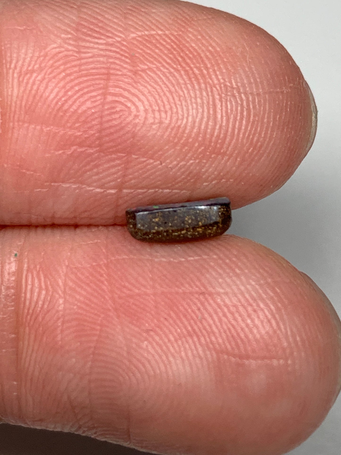 Christmas Tinsel. Solid Boulder Opal. 0.60 Ct