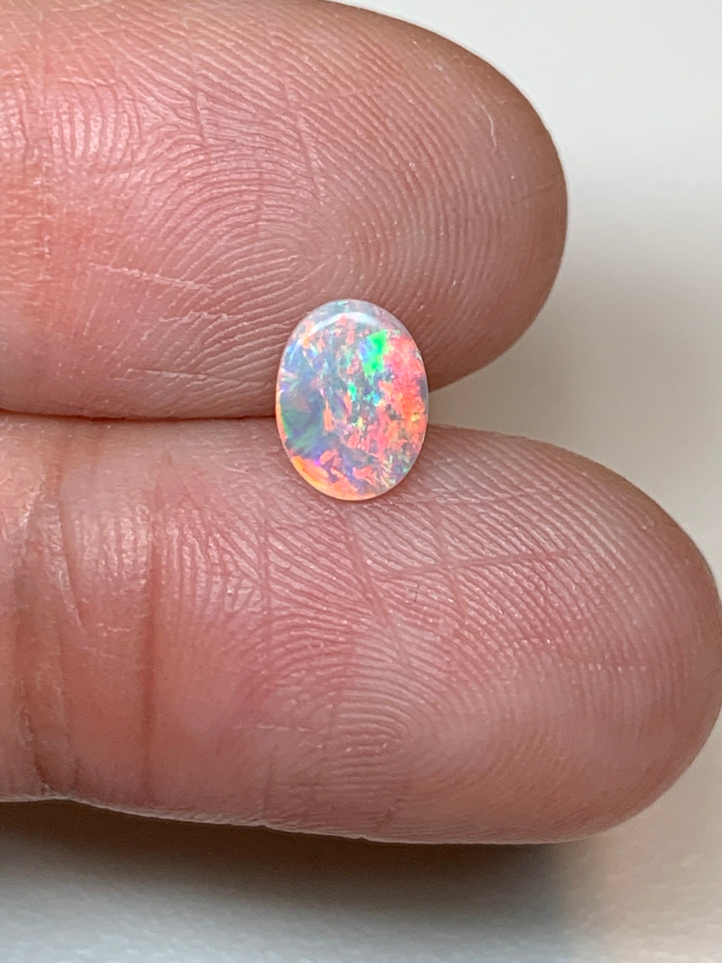 Dainty Delight. Lightning Ridge Solid Opal. 0.42 Ct