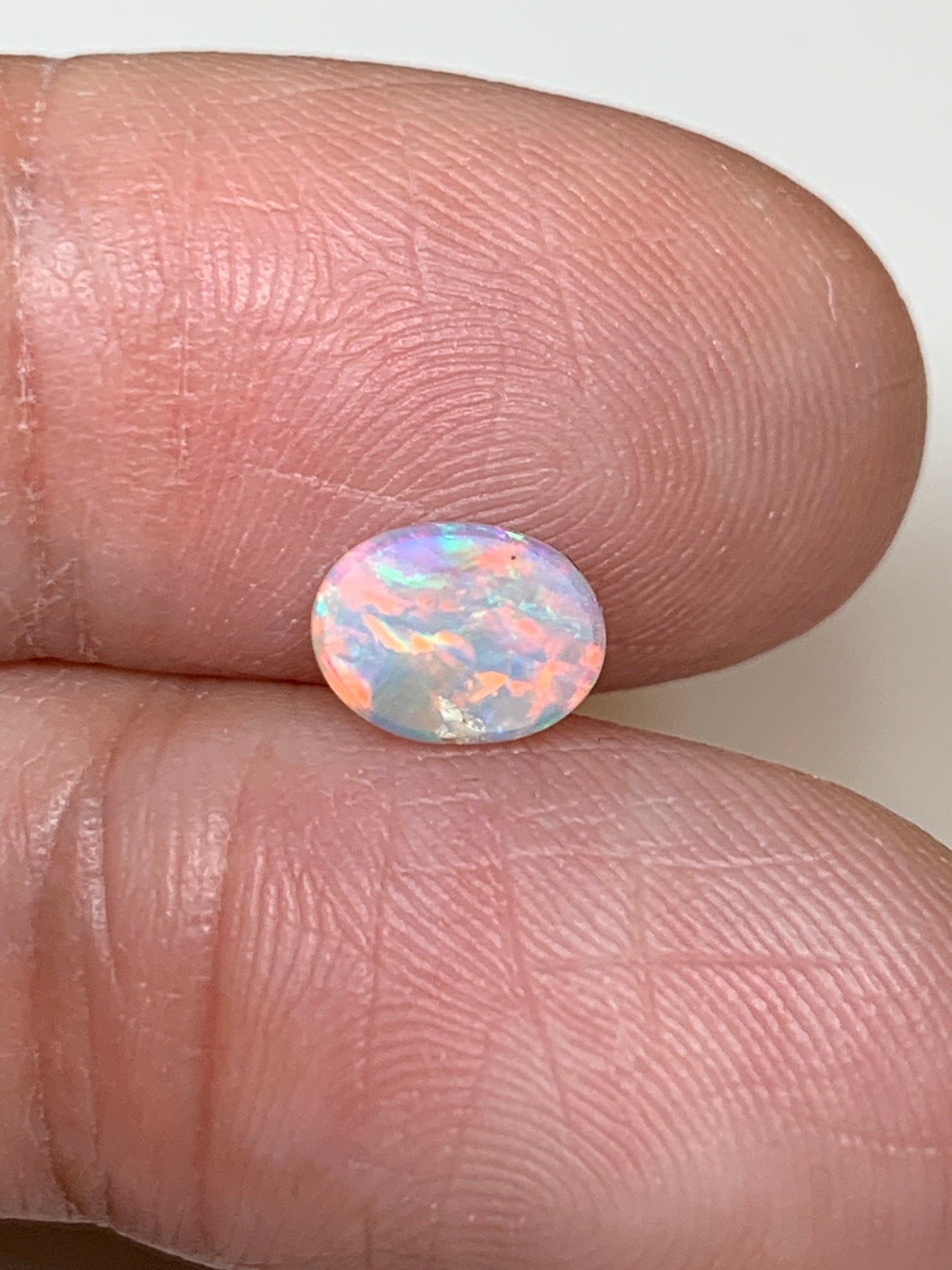 Dainty Delight. Lightning Ridge Solid Opal. 0.42 Ct