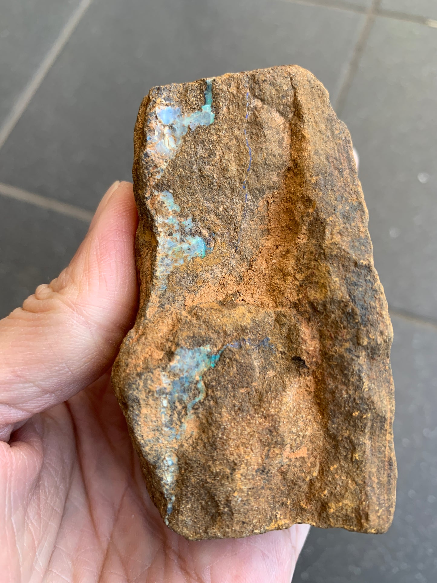 Green Set. Rough Boulder Opal Rocks. 326 Grams.