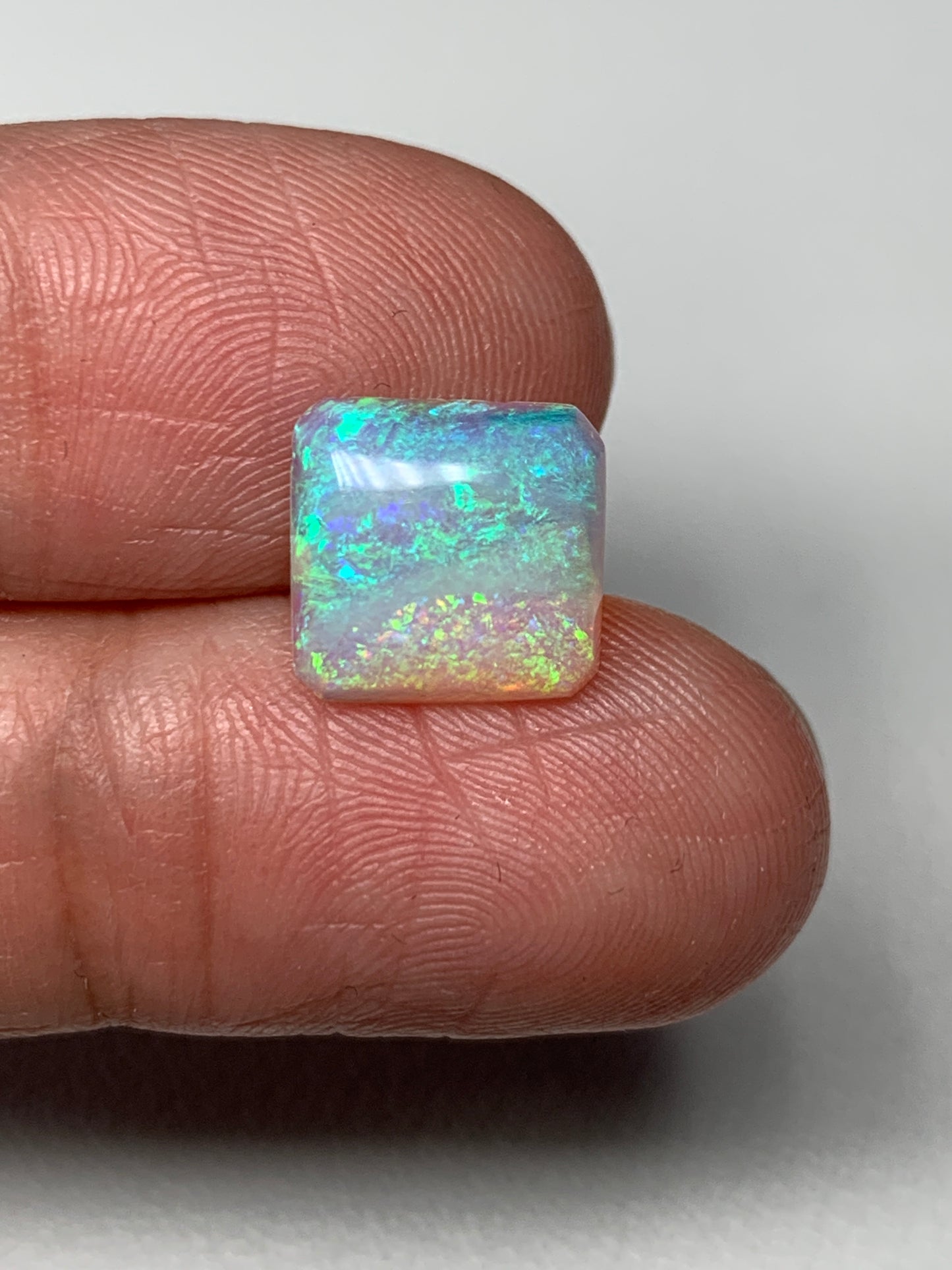 Pin Cushion. Solid Crystal Opal. 2.10 Ct