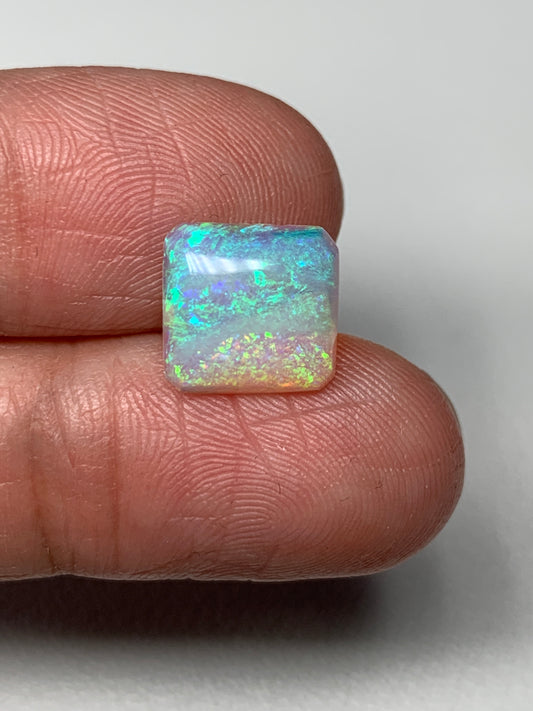Pin Cushion. Solid Crystal Opal. 2.10 Ct
