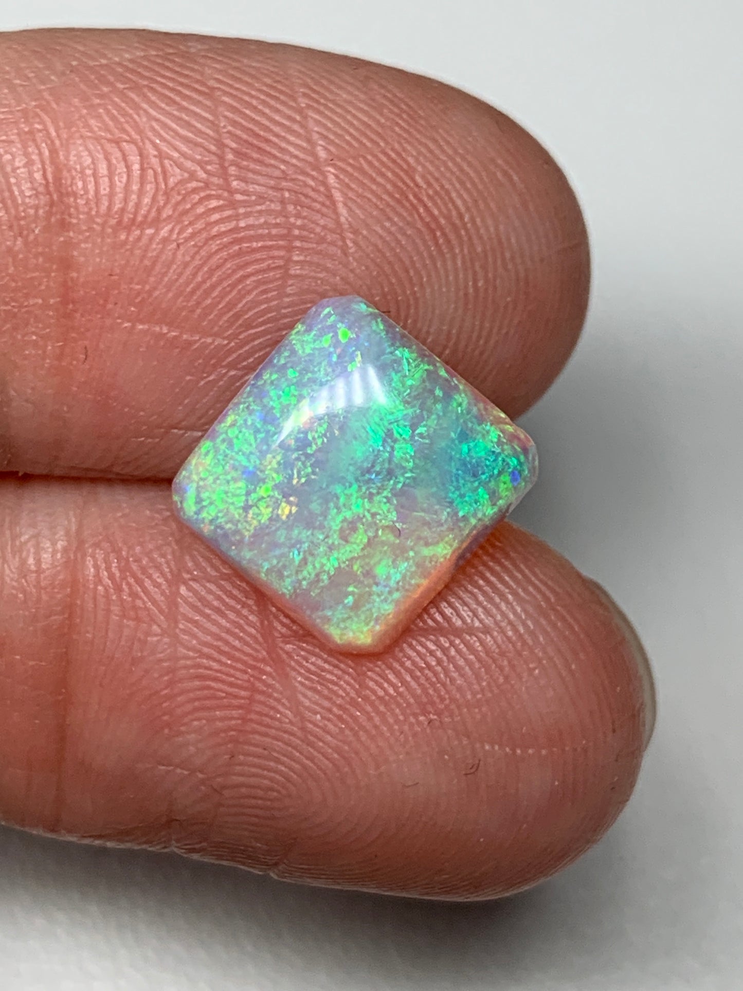 Pin Cushion. Solid Crystal Opal. 2.10 Ct