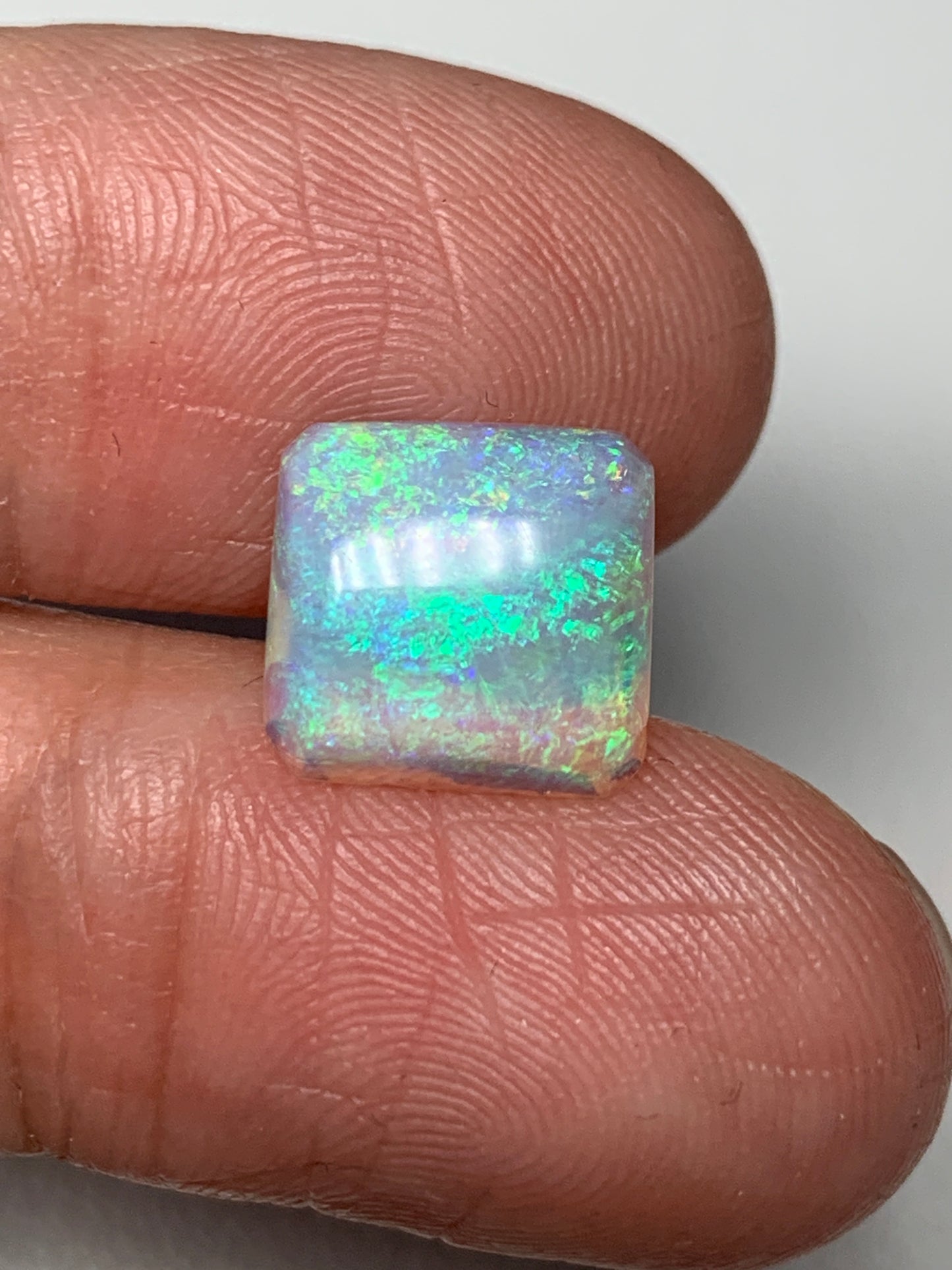 Pin Cushion. Solid Crystal Opal. 2.10 Ct
