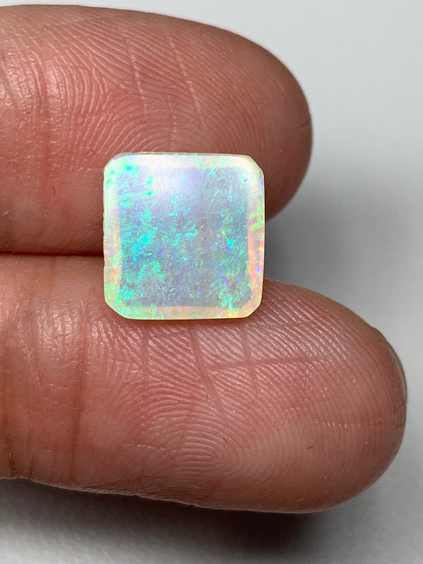 Pin Cushion. Solid Crystal Opal. 2.10 Ct
