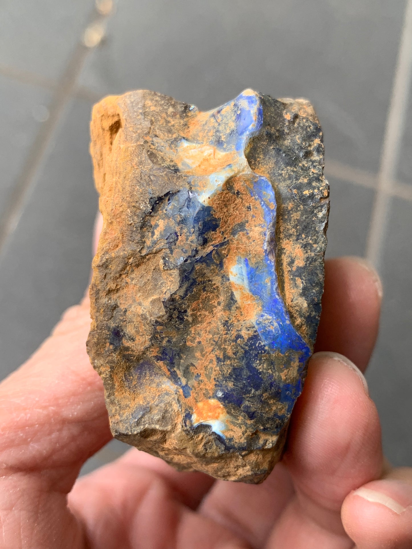 Red Sparkles + Free Rock. Rough Boulder Opal. 267 Grams.