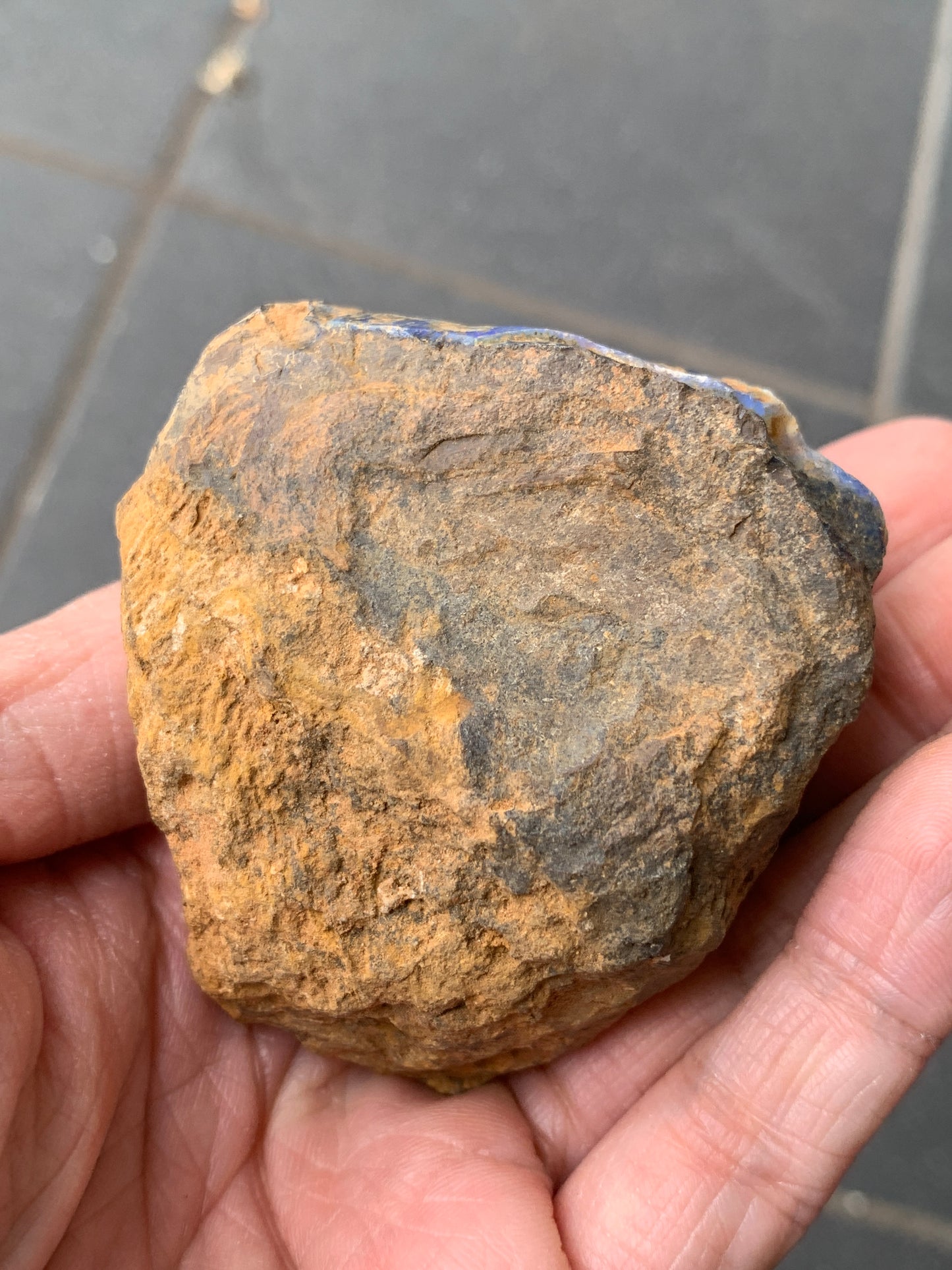 Red Sparkles + Free Rock. Rough Boulder Opal. 267 Grams.