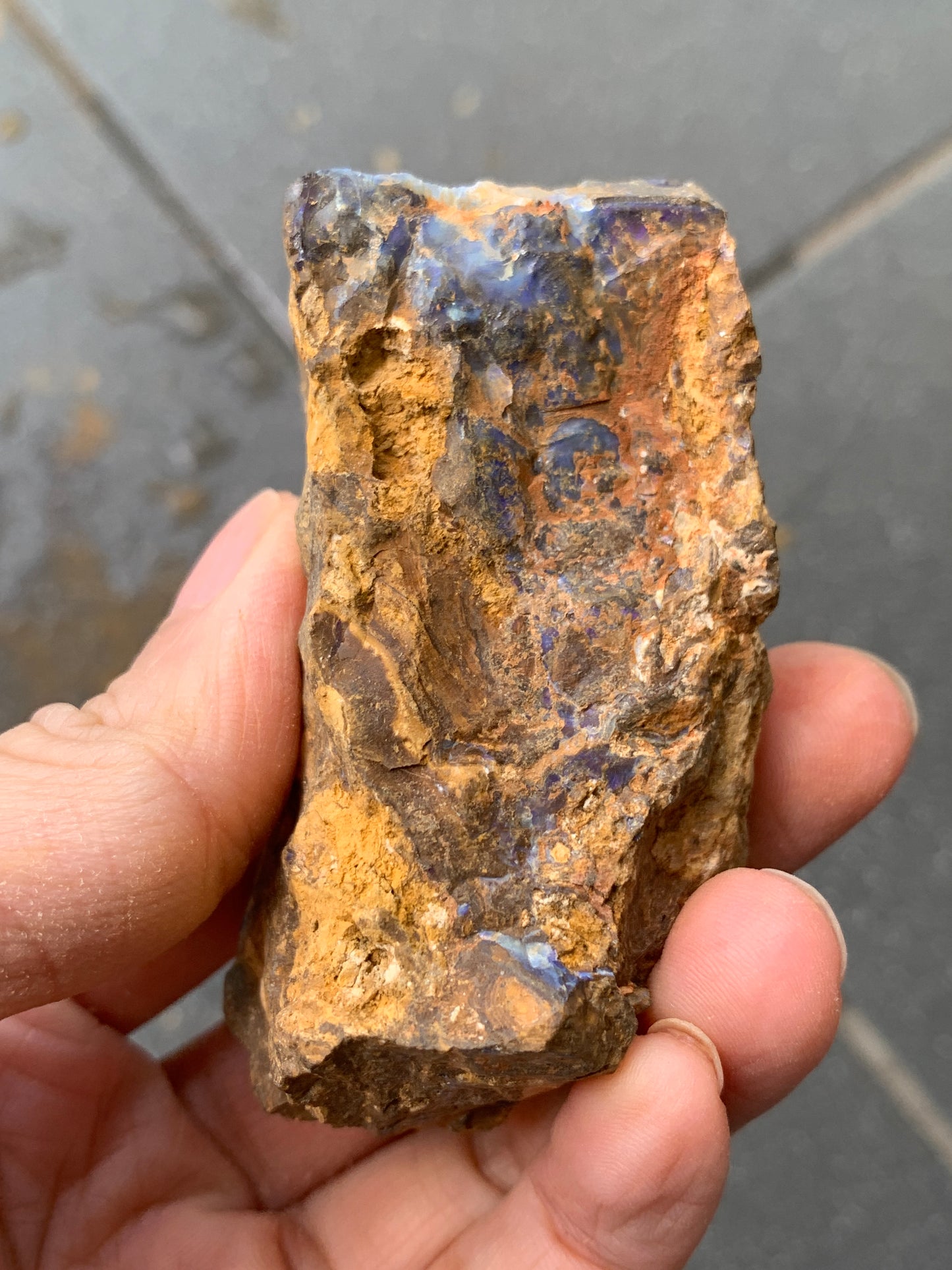 Crystal Nugget + Bonus Rock. Rough Boulder Opal. 174 Grams.